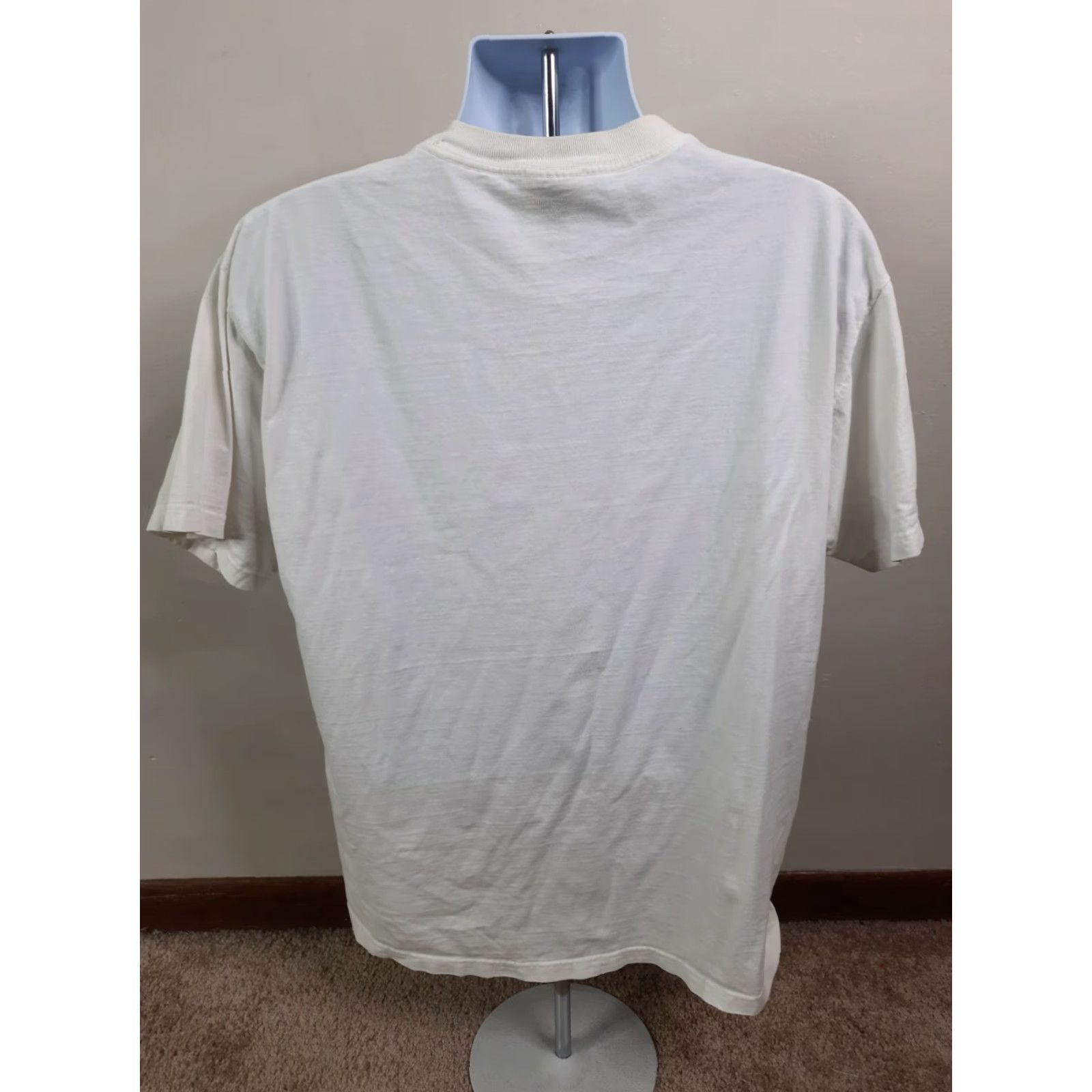 Reebok VINTAGE Reebok Classics White Graphic Tee T-Shirt Mens XL 90s 2000s Basketball Crew Neck Short Sleeve Regular Fit Size XL Size US XL / EU 56 / 4 - 5 Thumbnail