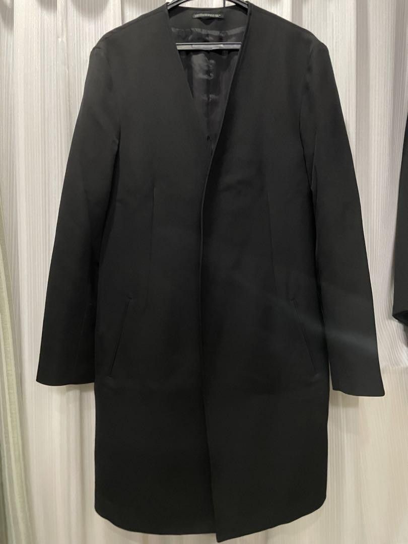 Yohji Yamamoto yohji yamamoto pour homme collarless jacket Size US M / EU 48-50 / 2 - 4 Thumbnail