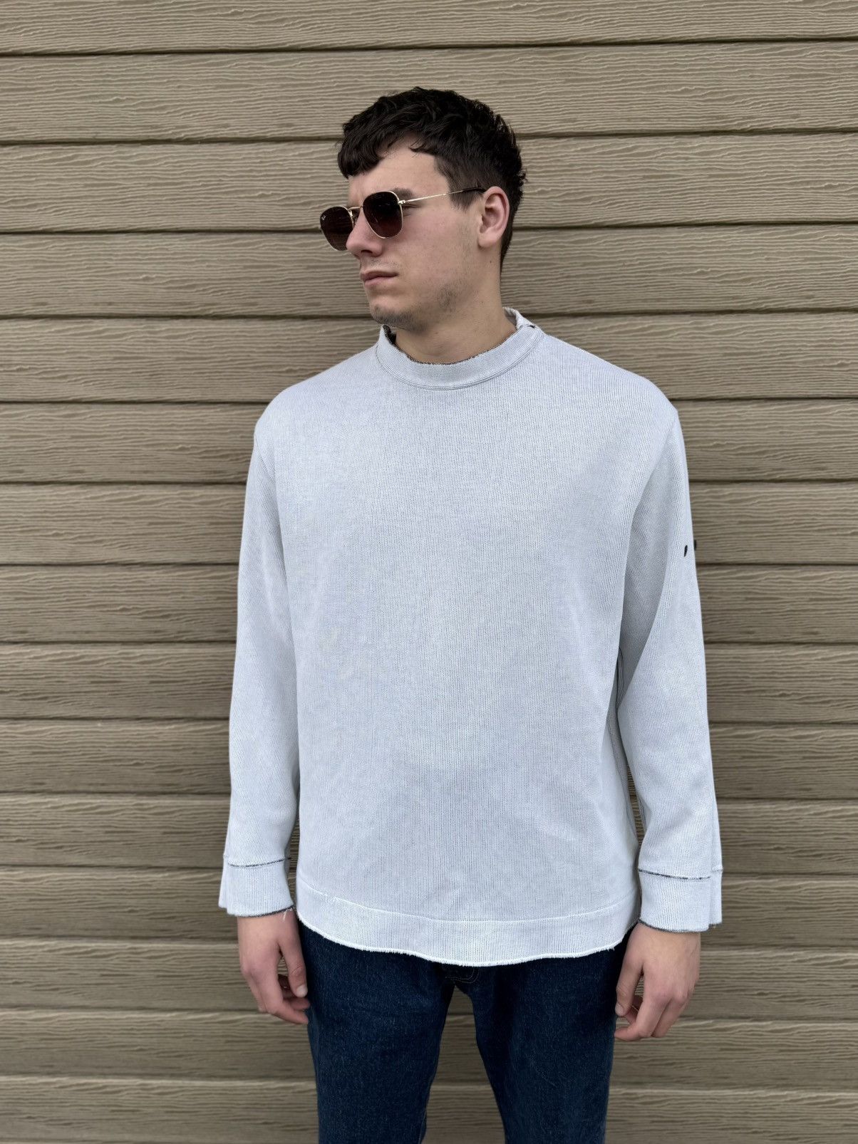 Stone Island Stone Island Vintage Sweater Pullover 90s Archive Jumper Size US XL / EU 56 / 4 - 2 Thumbnail