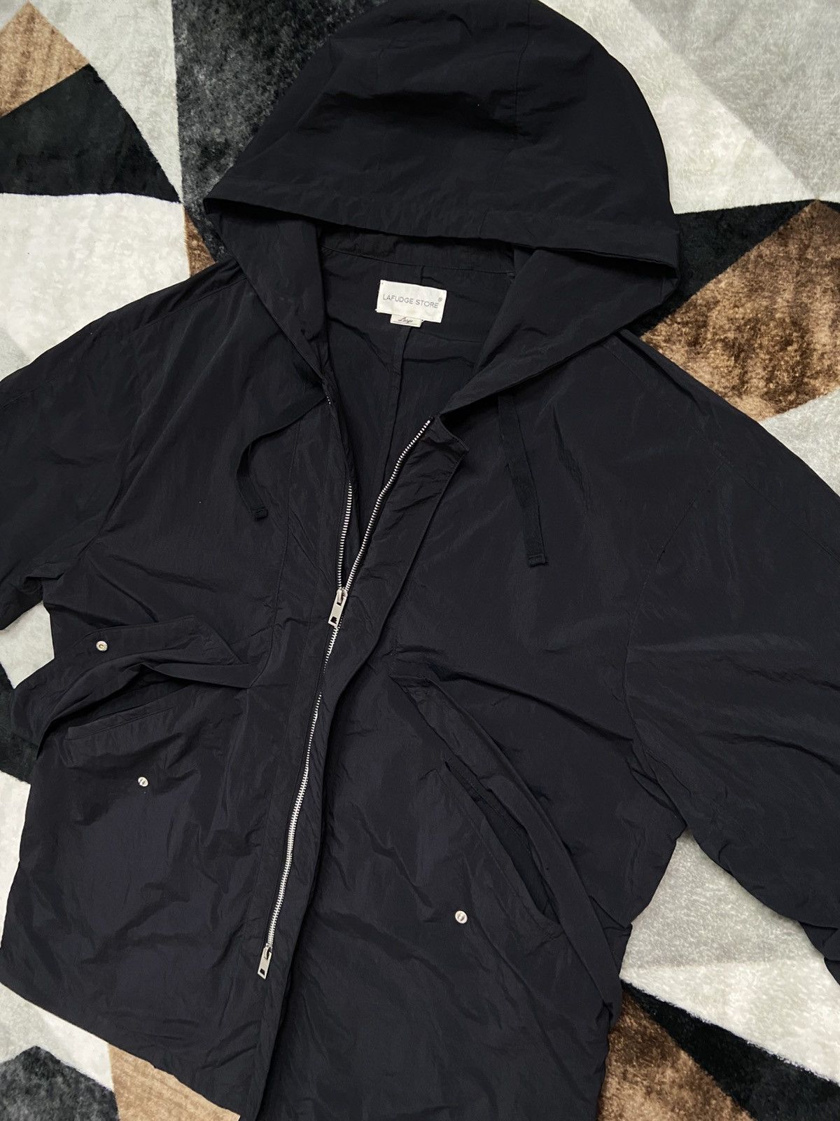Japanese Brand Lafudge Store Utility Lighweight Parka Multipocket Jacket Size US L / EU 52-54 / 3 - 5 Thumbnail