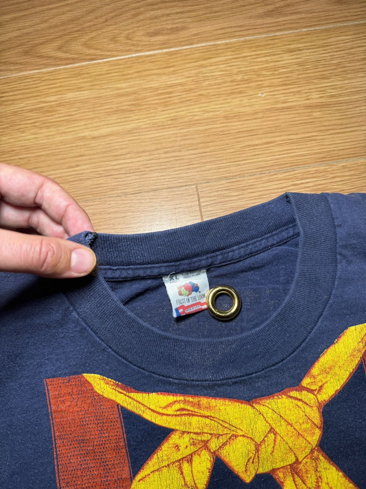 Band Tees × Fruit Of The Loom × Vintage 90s Igor’s Jazz Cowboys suspenders/bandana graphic tee rare Size US XL / EU 56 / 4 - 5 Thumbnail