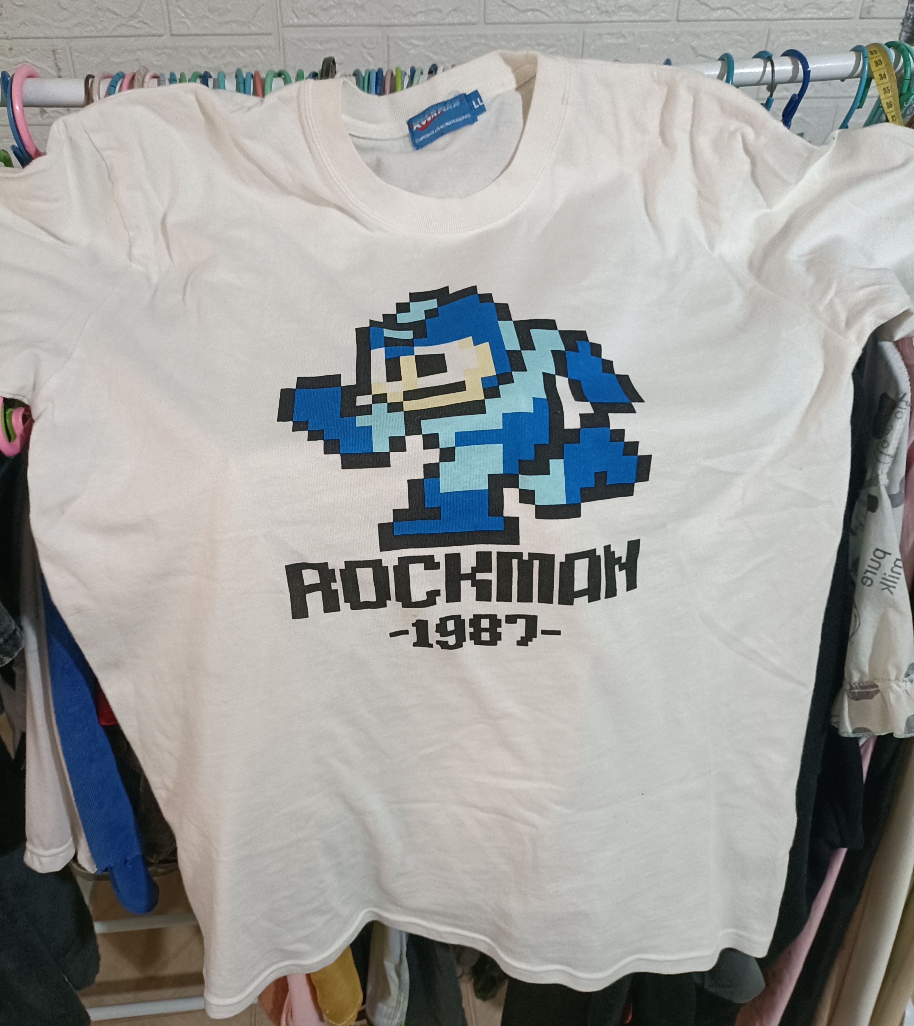Playstation ROCKMAN VINTAGE SHIRT Size US XL / EU 56 / 4 - 1 Thumbnail