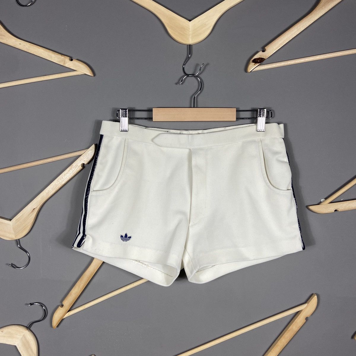 Vintage 60s Adidas Vintage France Shorts Size US 30 / EU 46 - 1 Thumbnail