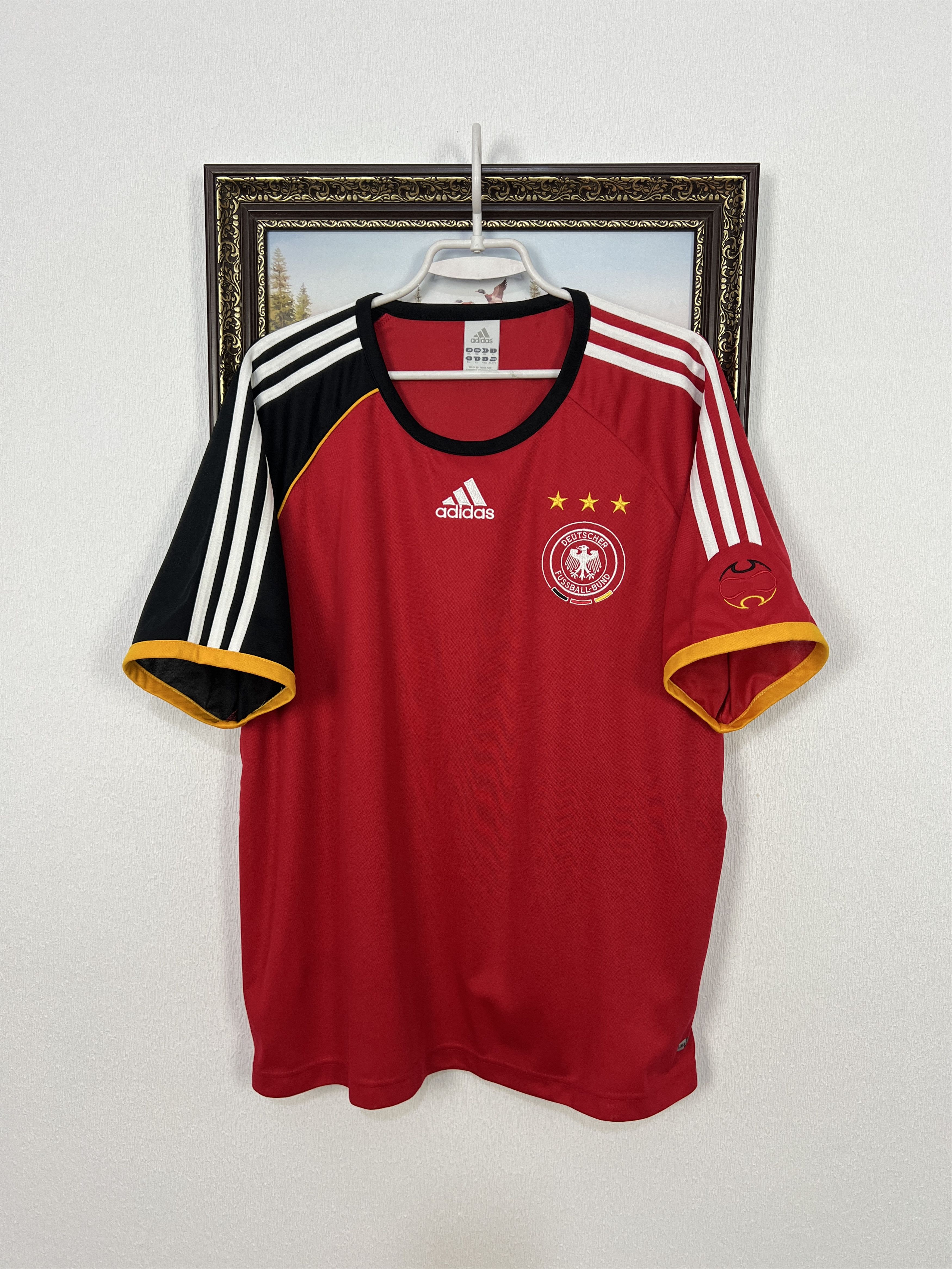 Adidas Germany Away football shirt 2005 Soccer Adidas Jersey Mens Size US XL / EU 56 / 4 - 1 Thumbnail