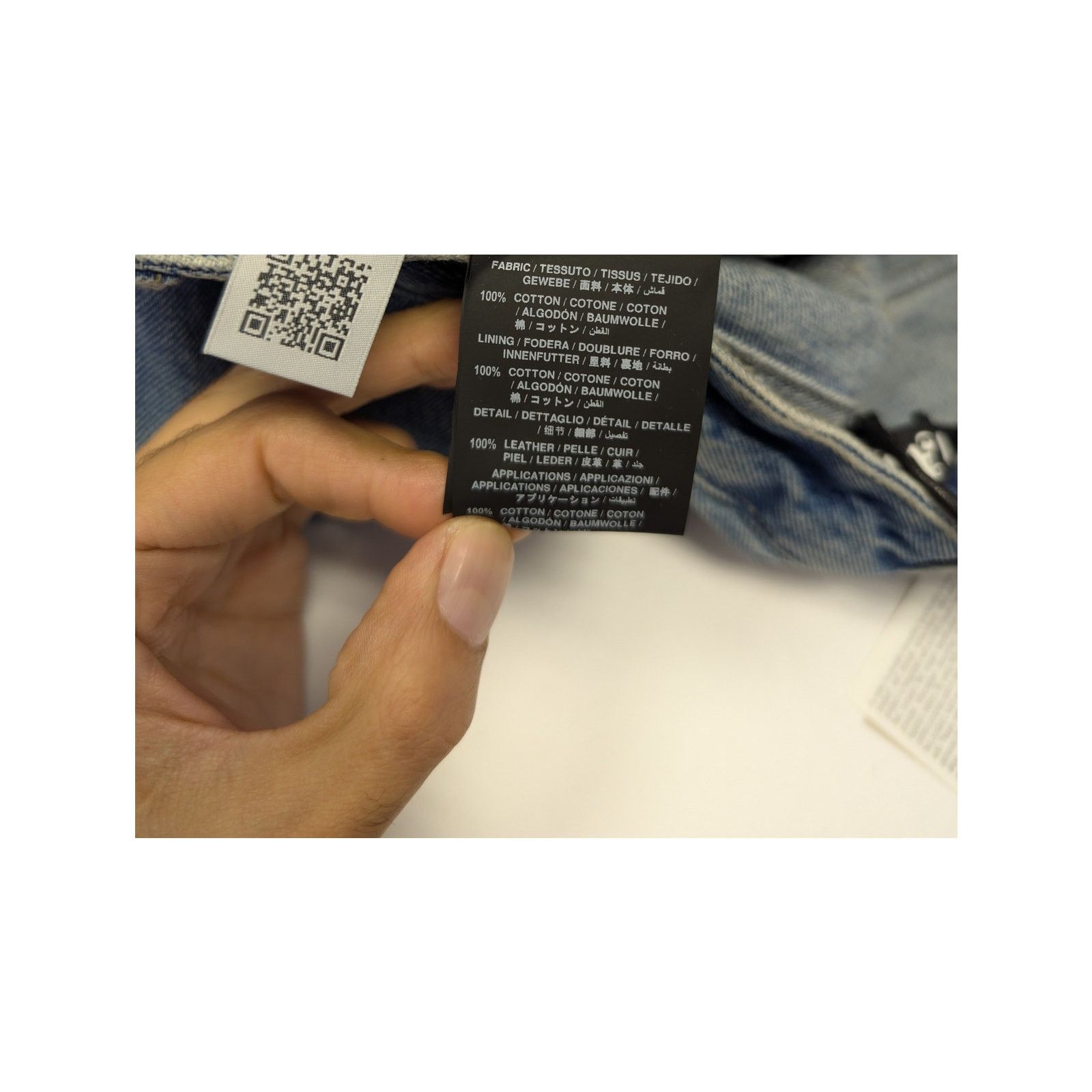 Palm Angels o1rshd1 LW Logo Denim Patches Regular Fit Jeans Light Blue Size US 36 / EU 52 - 18 Thumbnail