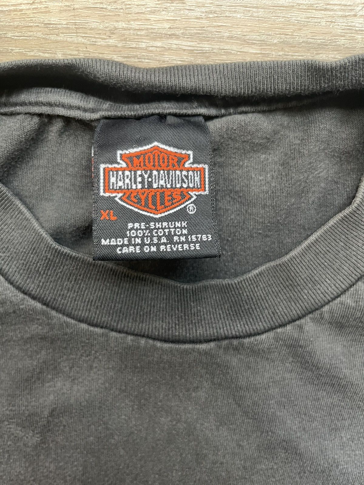 Harley Davidson Vintage 90s Harley Davidson Gangster Tee Size US L / EU 52-54 / 3 - 3 Thumbnail