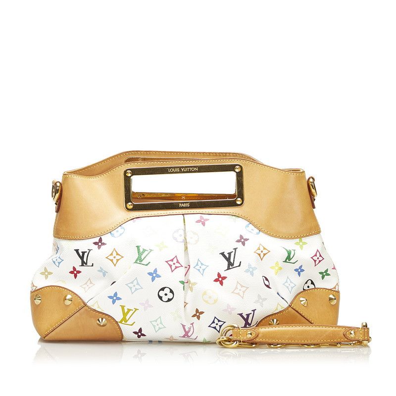 Louis Vuitton Monogram Judy MM Chain Shoulder Bag 2WAY