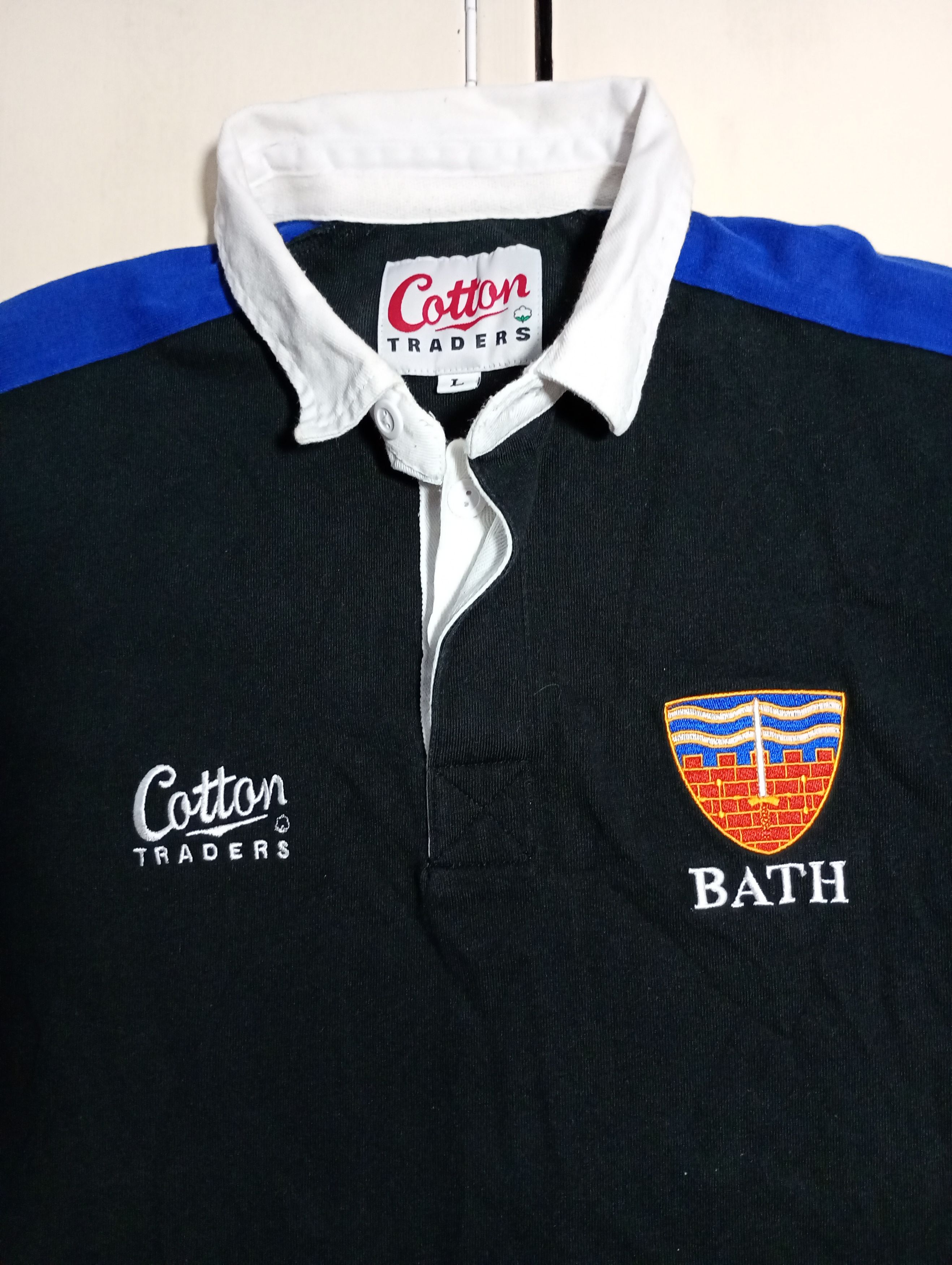 Cotton Traders Cotton Traders Bath Rugby Shirt Vintage 90's Size US L / EU 52-54 / 3 - 8 Thumbnail