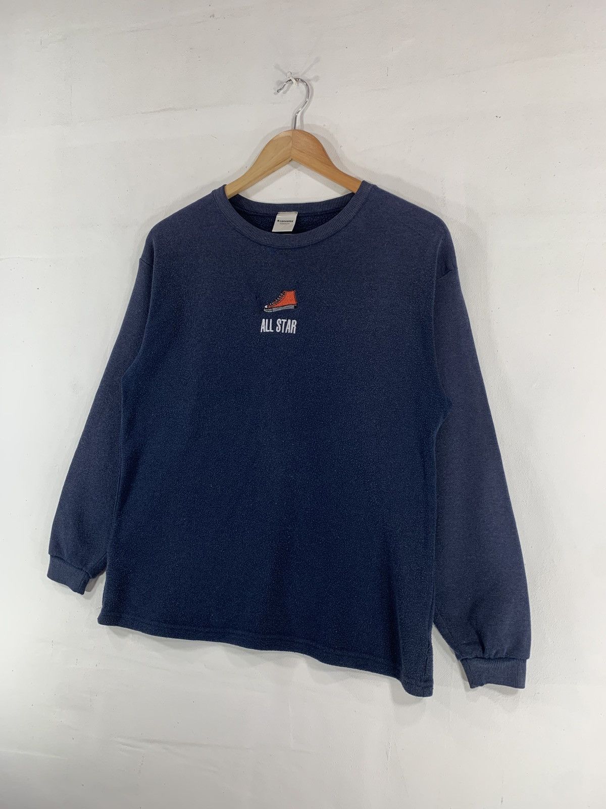 Converse × Vintage Converse All Star Sweatshirt Size US M / EU 48-50 / 2 - 7 Thumbnail