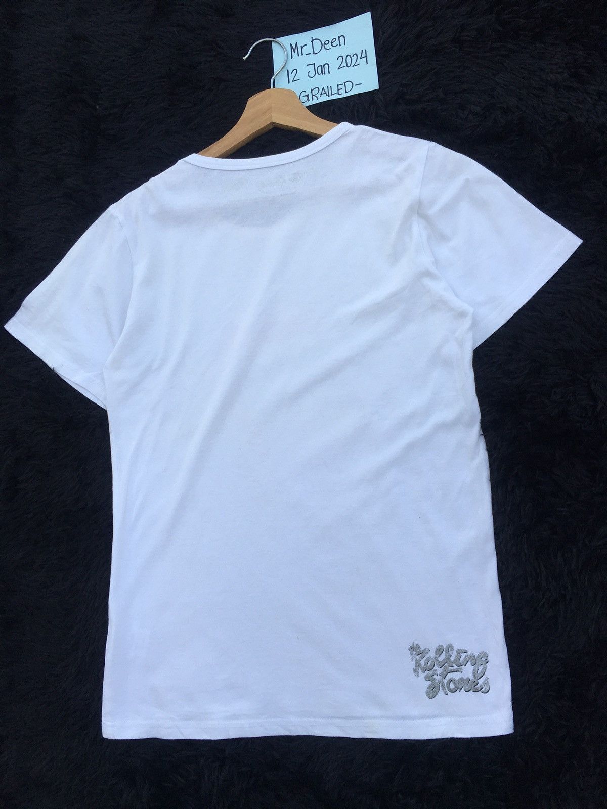 Band Tees Rare The Rolling Stones Rhinestones US Flag Tshirt Size US S / EU 44-46 / 1 - 20 Thumbnail