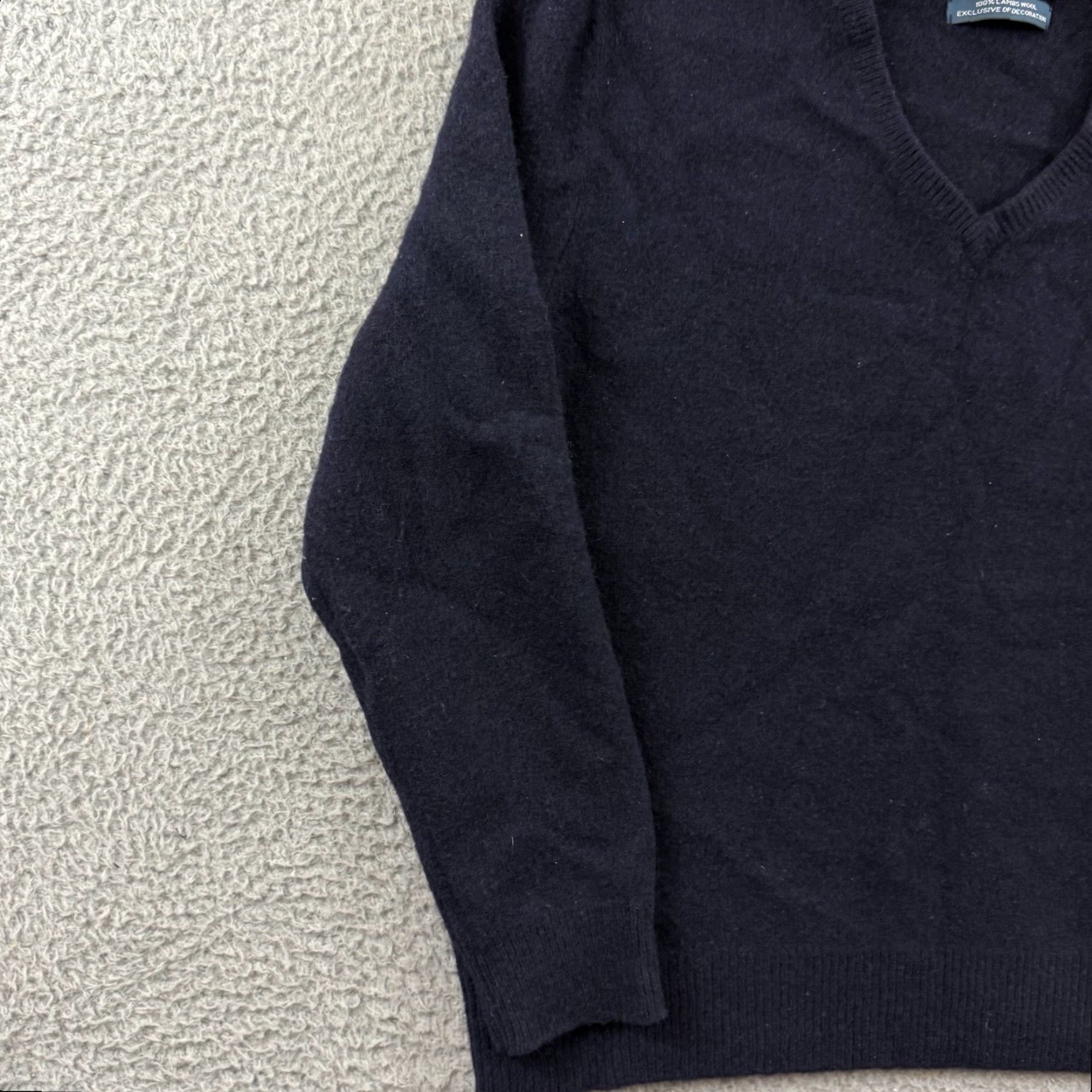 Polo Ralph Lauren Polo Ralph Lauren Sweater Men Medium Navy 100% Lambswool Pony Preppy Jumper Knit Size US M / EU 48-50 / 2 - 4 Thumbnail
