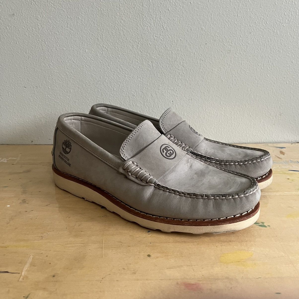 Stussy × Timberland Leather Loafer Shoe Size US 9 / EU 42 - 3 Thumbnail
