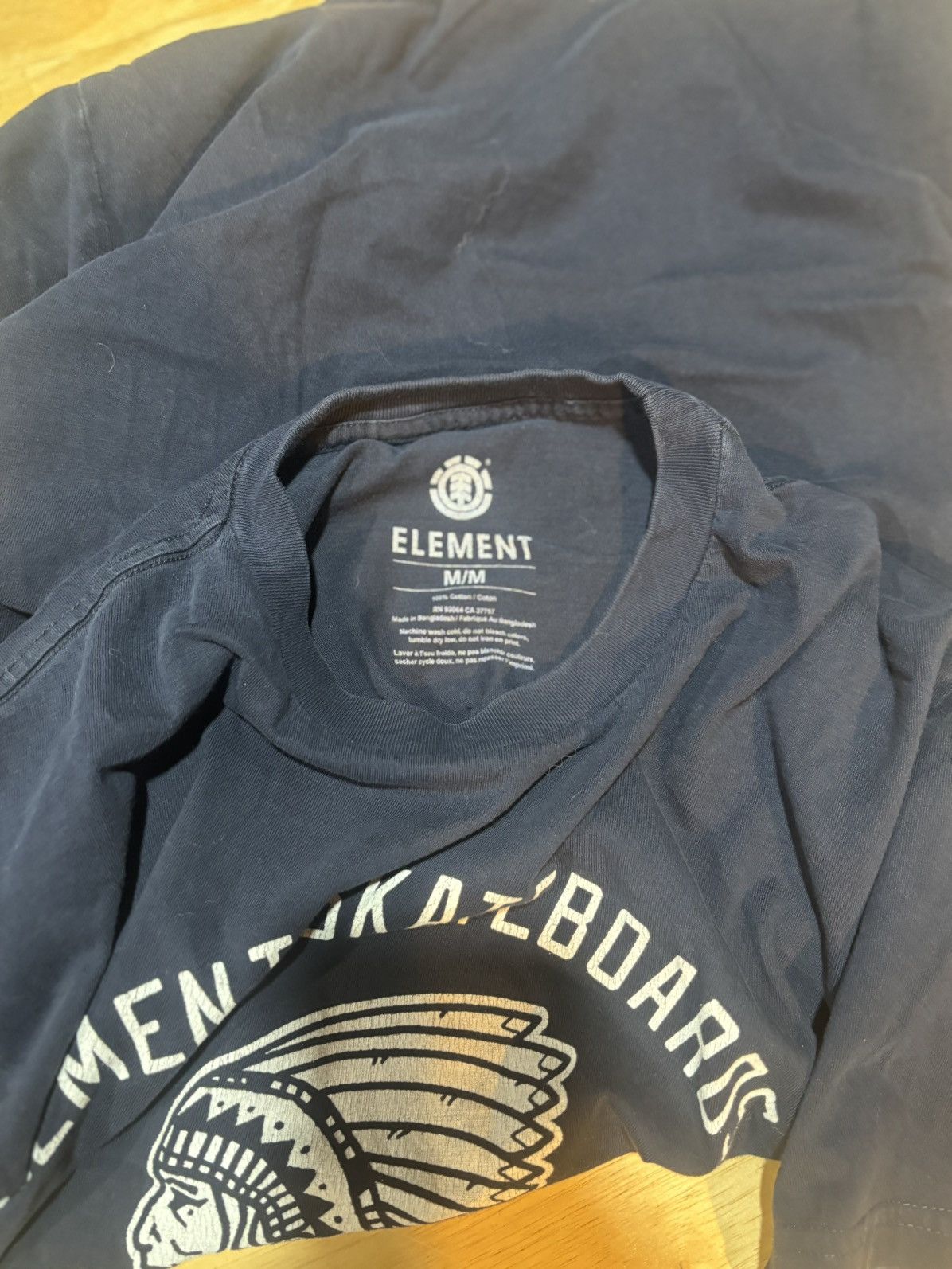 Element Element Skateboards Blue Tee Size US M / EU 48-50 / 2 - 4 Thumbnail