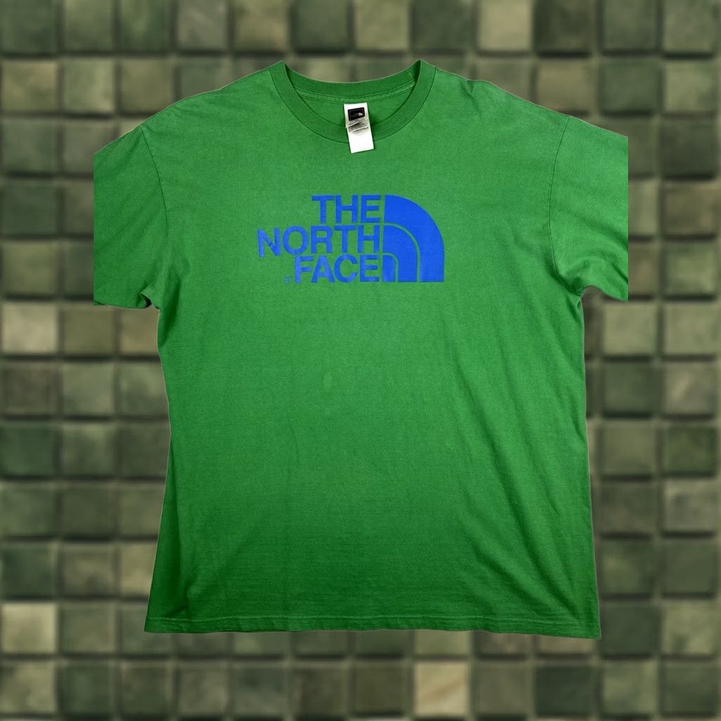 The North Face The North Face Y2K Logo T Shirt Green Outdoor USA Mens L Size US L / EU 52-54 / 3 - 1 Thumbnail