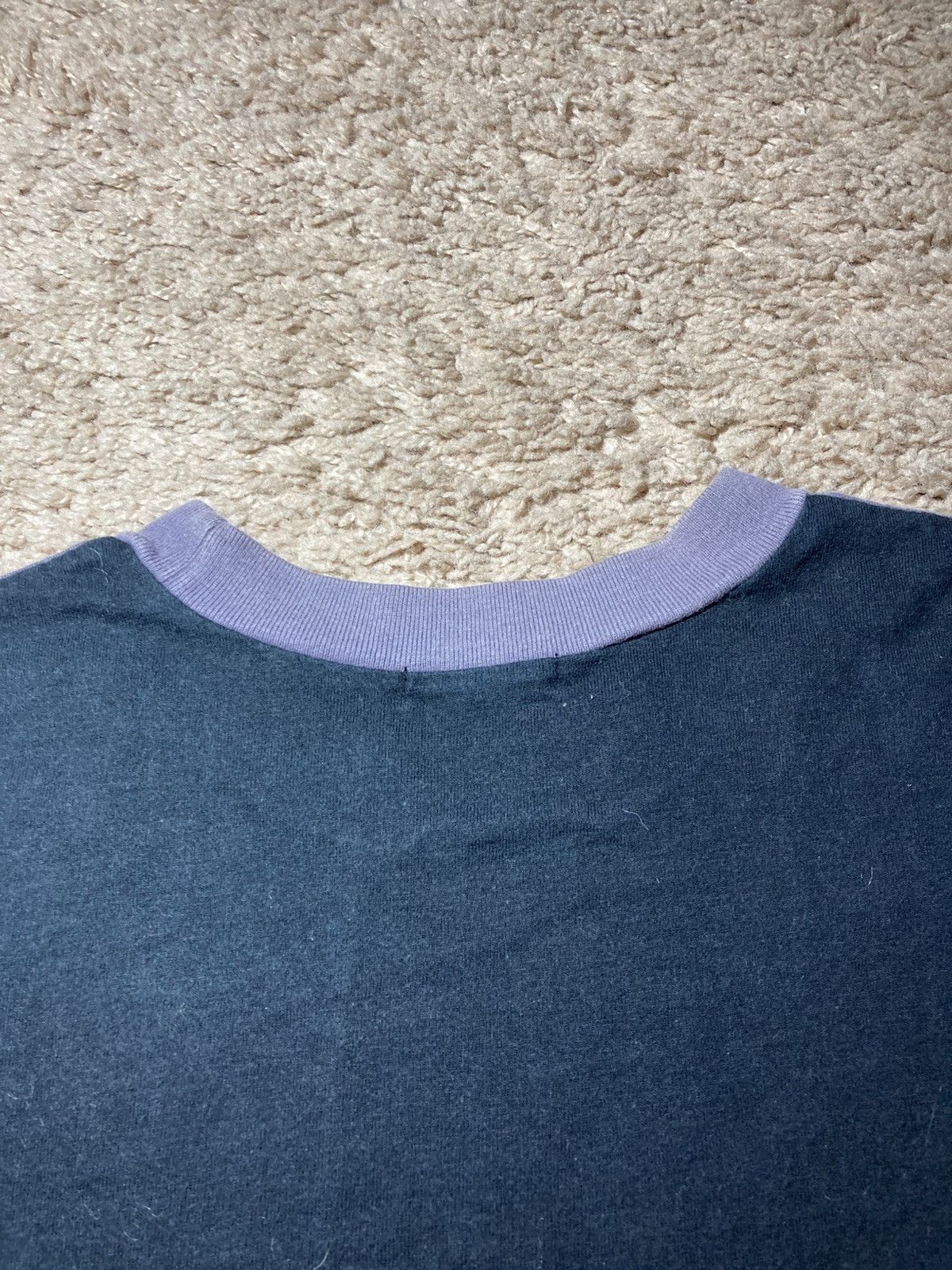Japanese Brand 90s Milk Boy Cut Panel Tee Split Reconstructed Ura Hara Size US S / EU 44-46 / 1 - 9 Thumbnail
