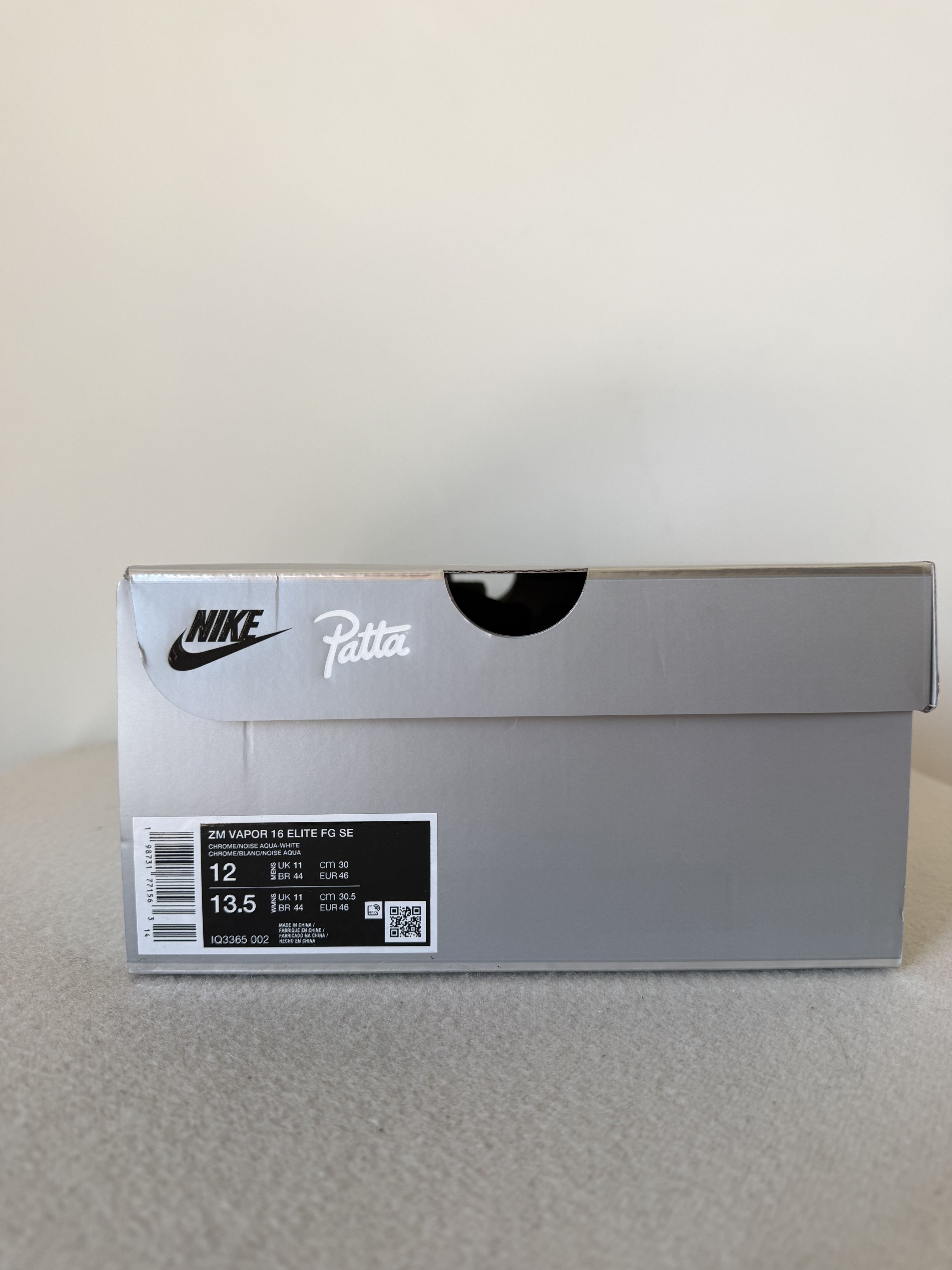 Nike Nike Patta Zoom Vapor 16 Elite FG SE in Chrome Aqua Size US 12 / EU 45 - 9 Thumbnail