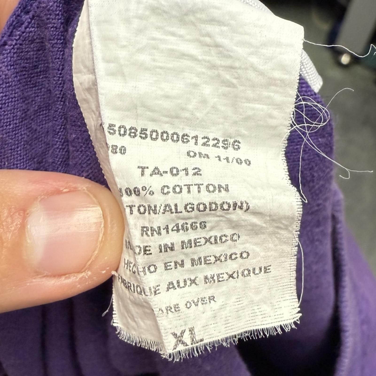 Designer 90's Vince Carter Coin Tee -- XL -- Size US XL / EU 56 / 4 - 5 Thumbnail