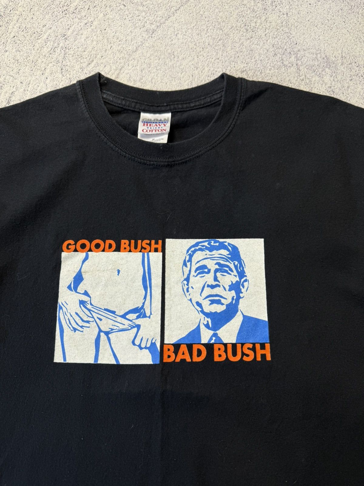 good bush bad bush don't panic tシャツ 00s Vintage Don't Panic T-shirt Good Bush Bad Bush