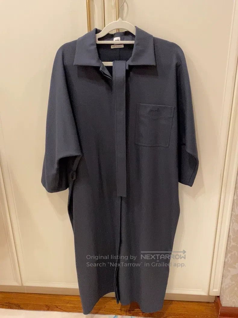 Hermes Hermes Belted Shirt Dress Size XS / US 0-2 / IT 36-38 - 1 Thumbnail