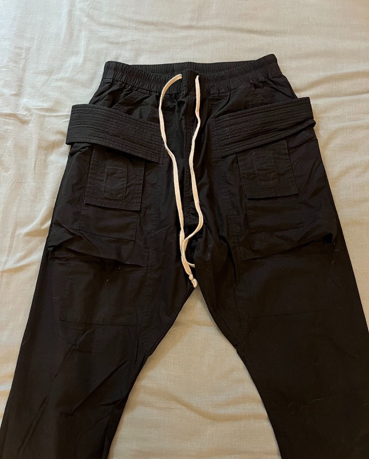 Rick Owens rick owens size s Double-thread mu material double-loop pan Size US 28 / EU 44 - 2 Thumbnail