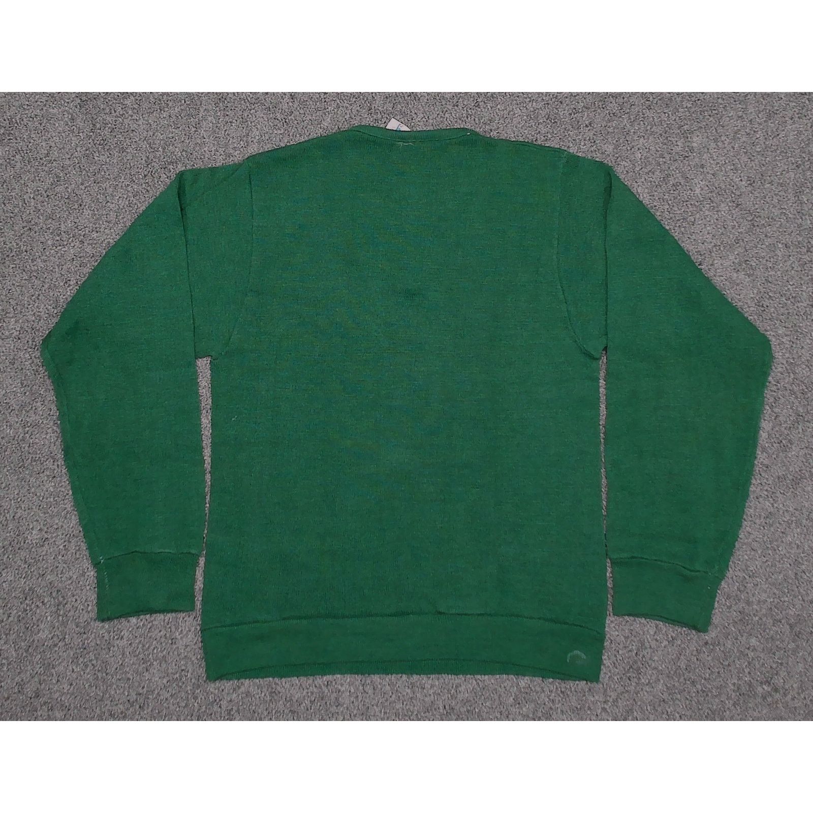 Champion Champion Vintage 70s Blue Bar Plainfield Thrashed Sweater Size M / US 6-8 / IT 42-44 - 4 Thumbnail