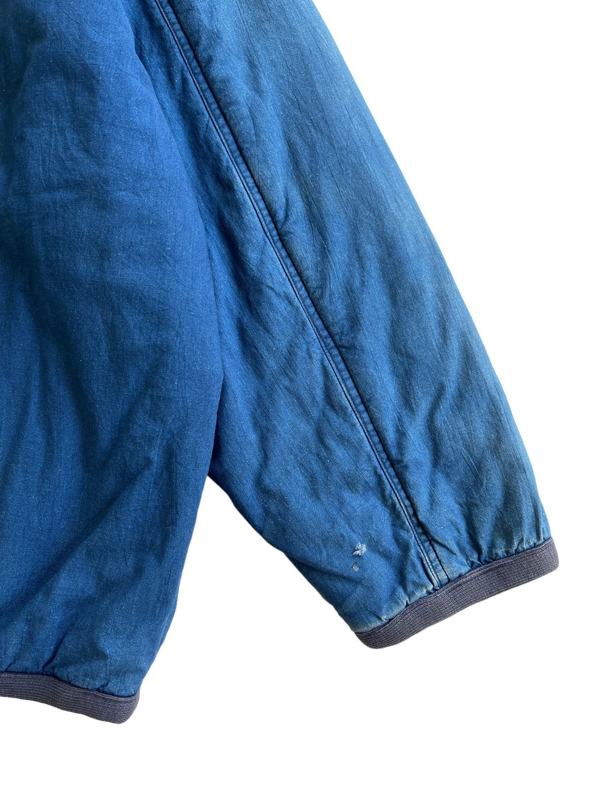 Hai Sporting Gear Issey Miyake Blue Indigo kimono Noragi Jacket Size US M / EU 48-50 / 2 - 13 Thumbnail
