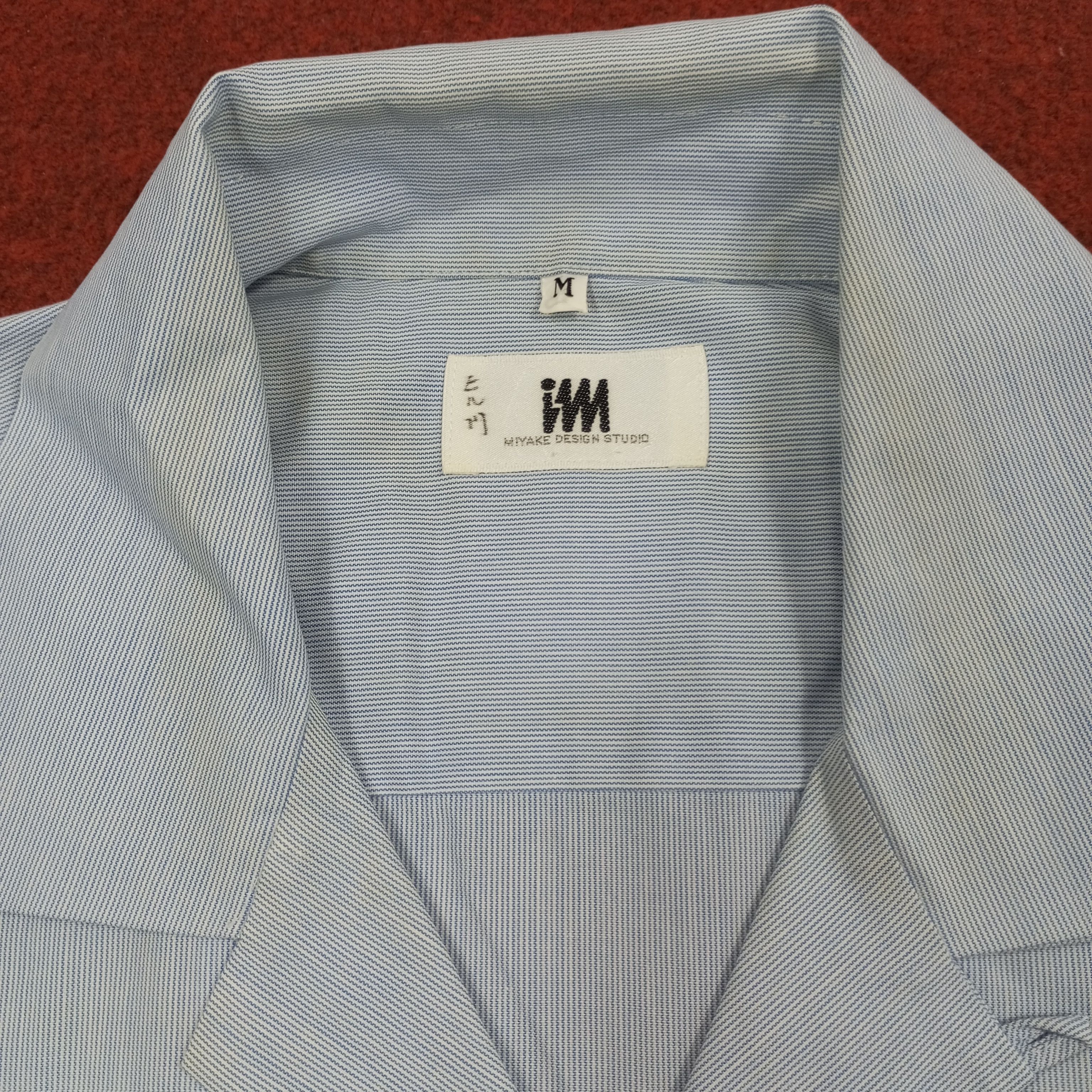 Issey Miyake × Japanese Brand × Vintage IM Miyake Design Studio Designer Brand Issey Miyake Shirt Size US M / EU 48-50 / 2 - 5 Thumbnail
