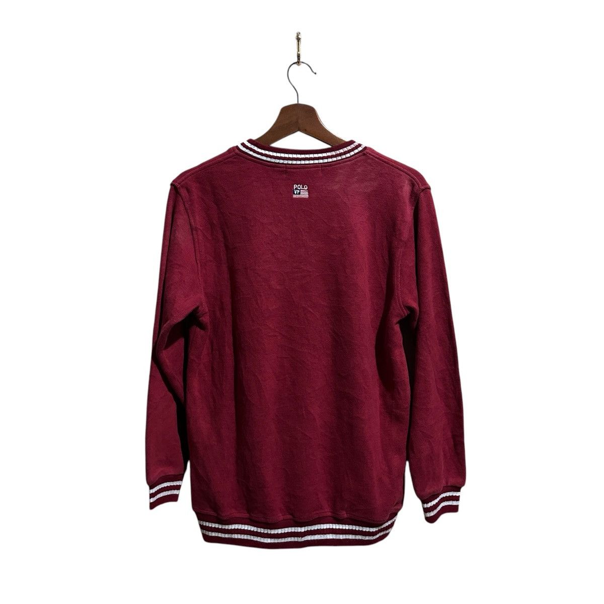 Beverly Hills Polo Club × Vintage Polo Victory Horse Pullover Sweatshirt Size US M / EU 48-50 / 2 - 2 Thumbnail