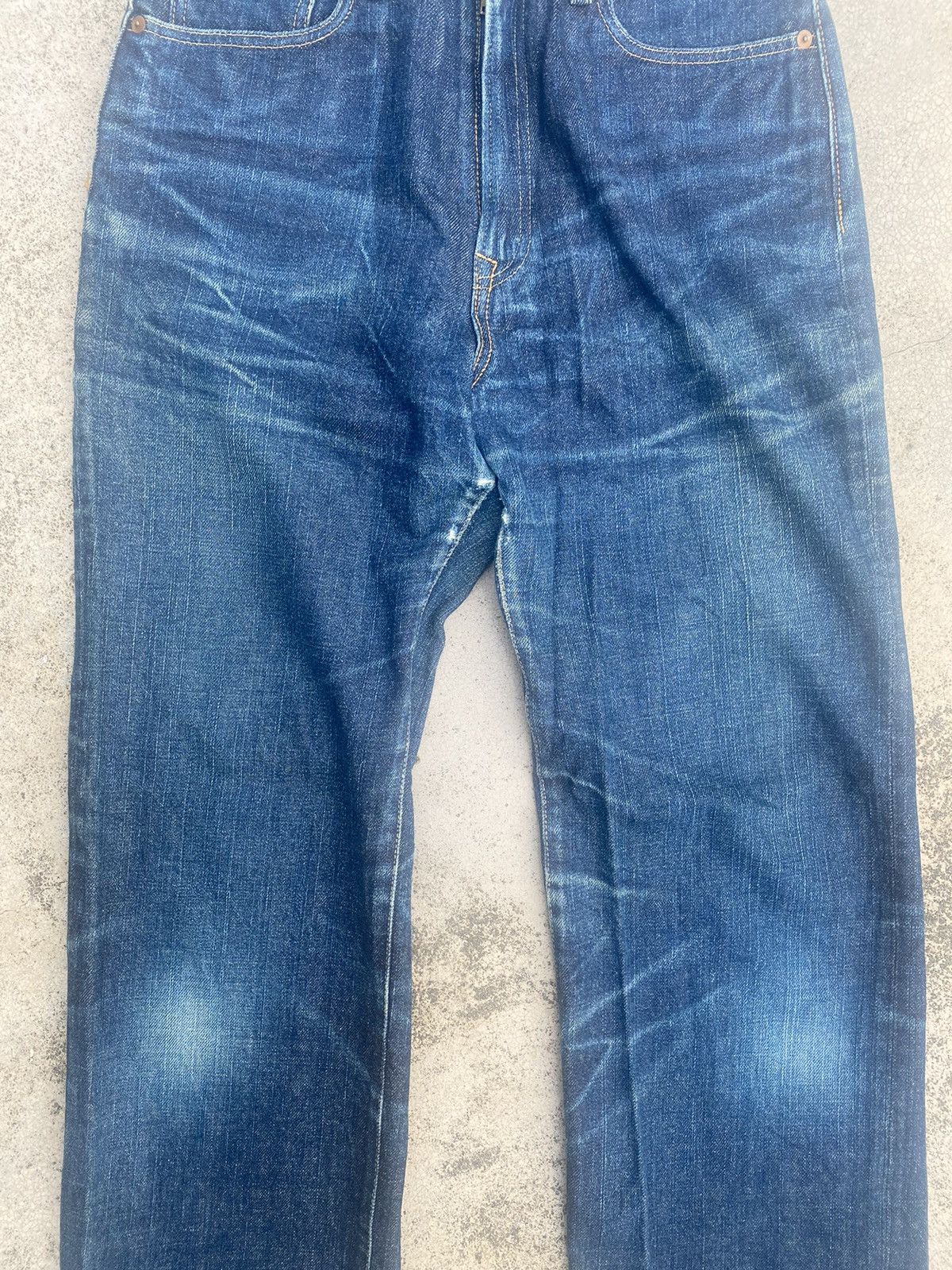 45rpm × Japanese Brand Japanese Brand 45rpm Loose Clawmark Denim Size US 27 - 8 Thumbnail