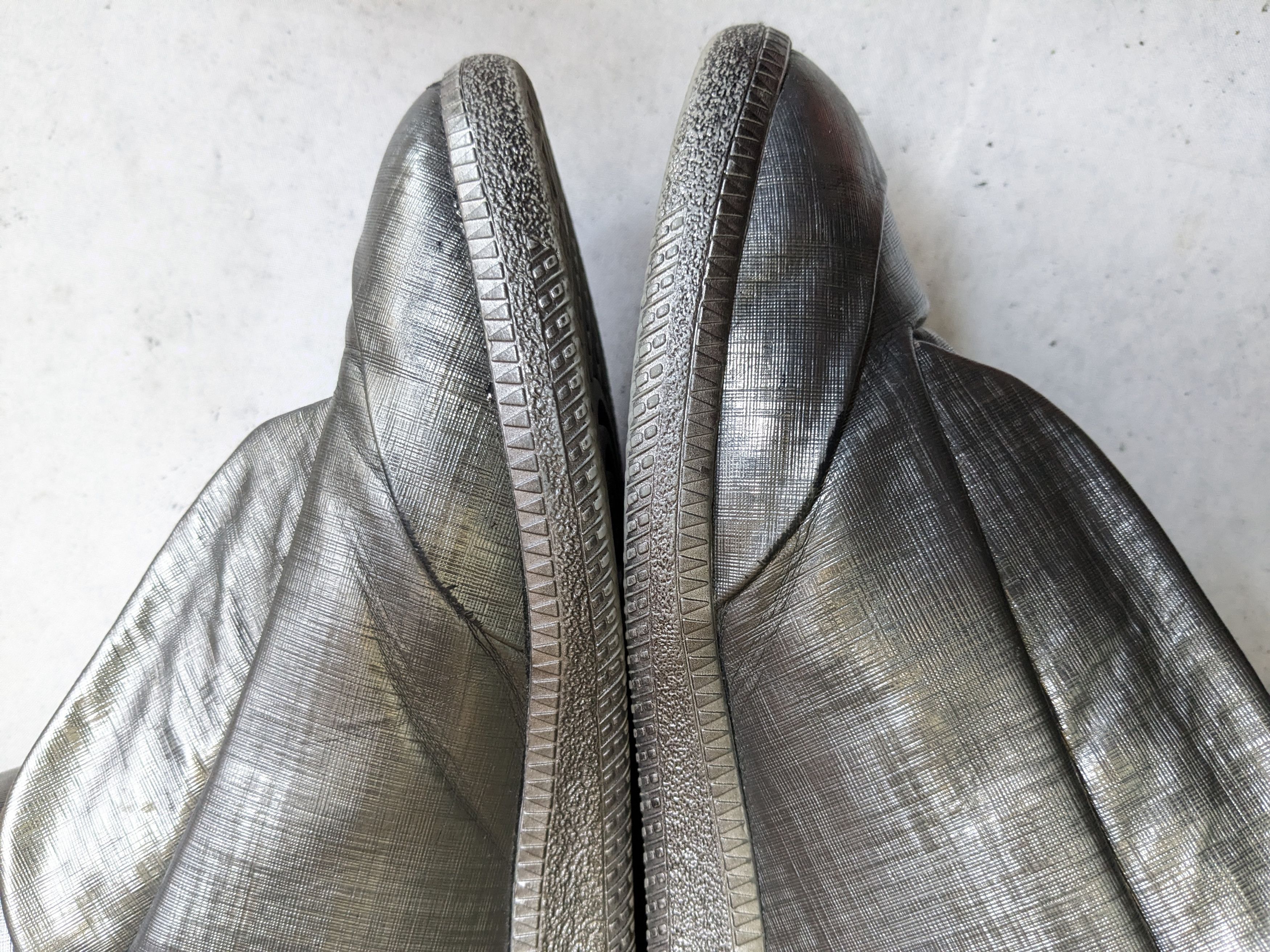 Maison Margiela Maison Margiela Future Silver 8 41 High Tops Leather Size US 8 / EU 41 - 14 Thumbnail