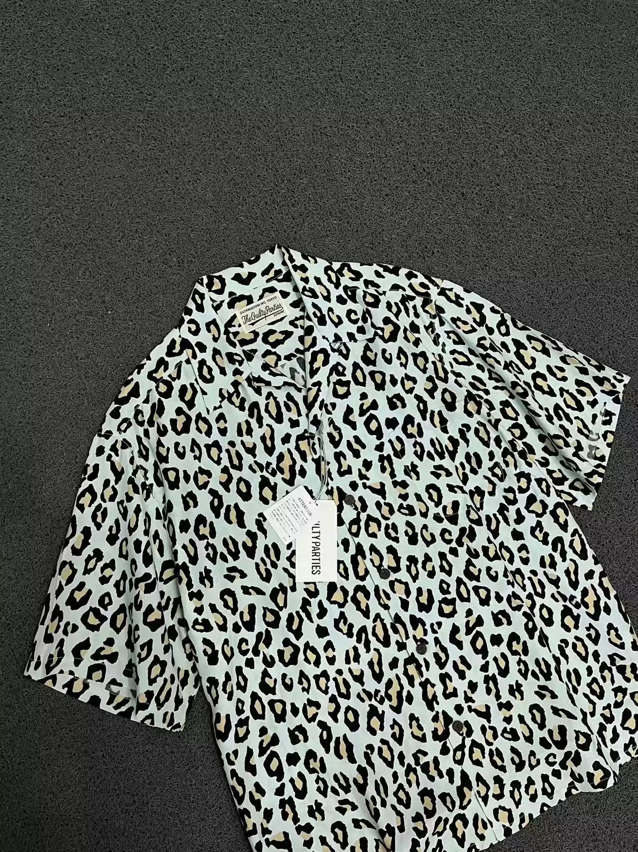 Wacko Maria Wacko Maria 22Ss Leopard Print Short Sleeve Hawaiian 