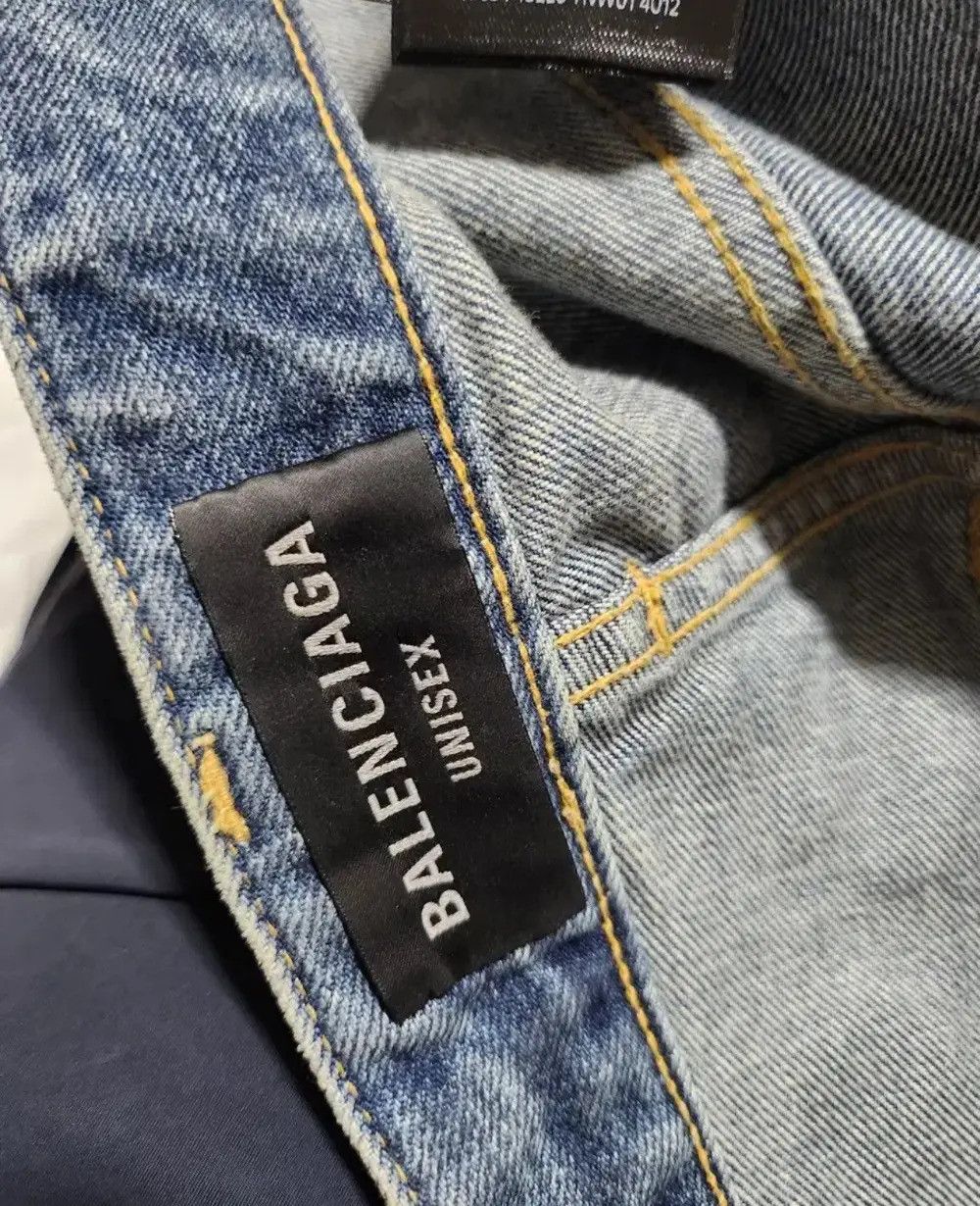 Balenciaga Balenciaga Mud Show Graffiti Jeans Size US 32 / EU 48 - 4 Thumbnail