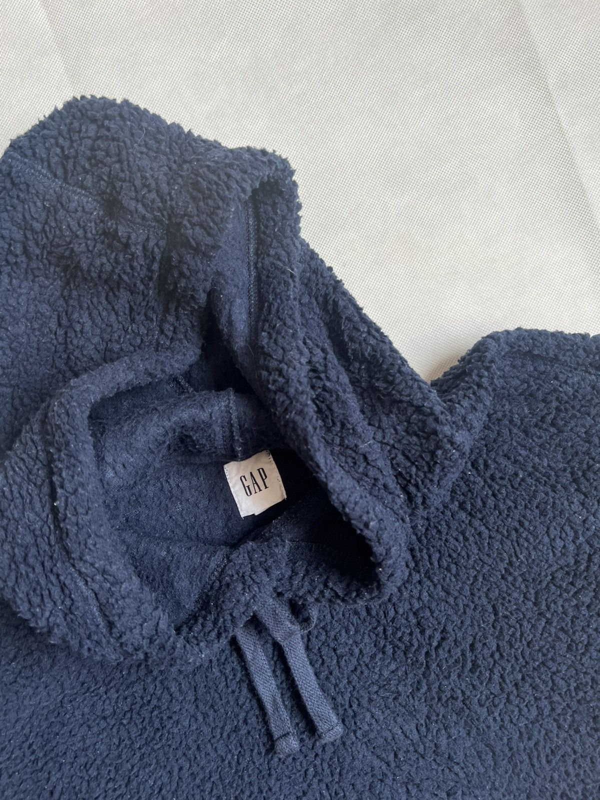 Gap Gap Fleece Sherpa Lining Pullover Tapestry Navy Size US M / EU 48-50 / 2 - 2 Thumbnail