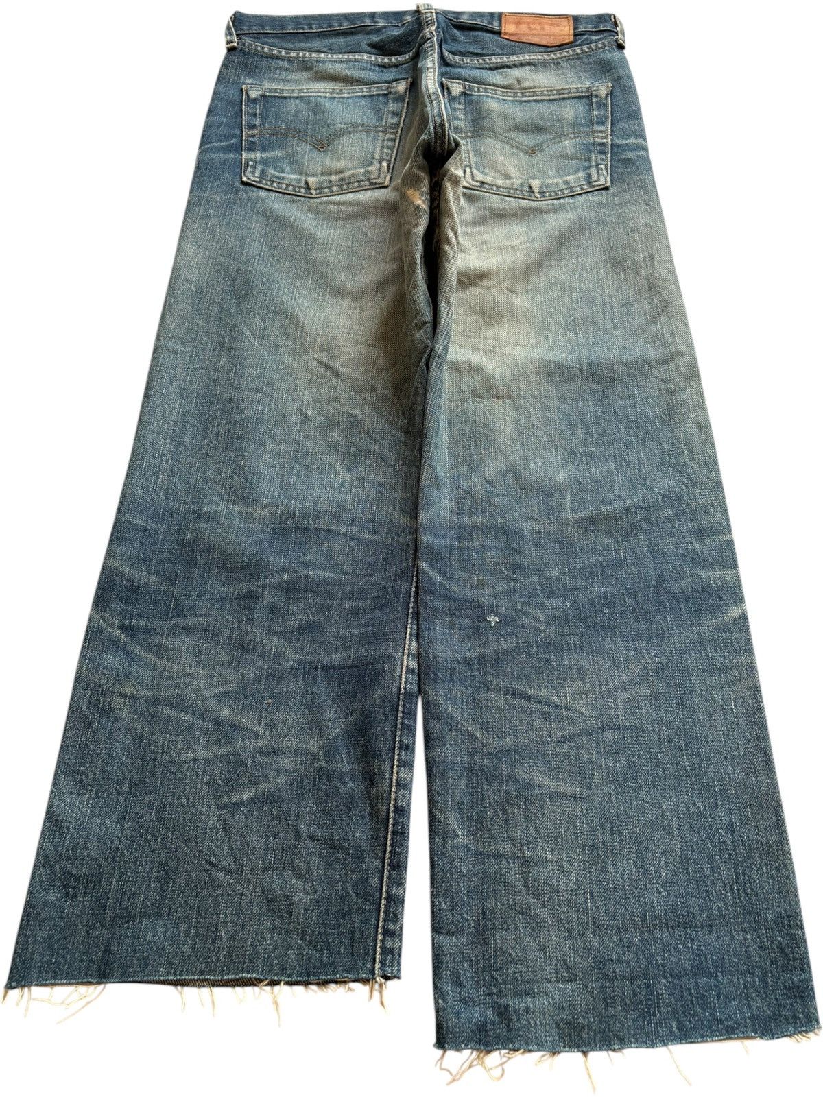 Levi's Vintage 80s Levis 503B XX Big E Selvedge Baggy Jeans Size US 31 - 3 Thumbnail