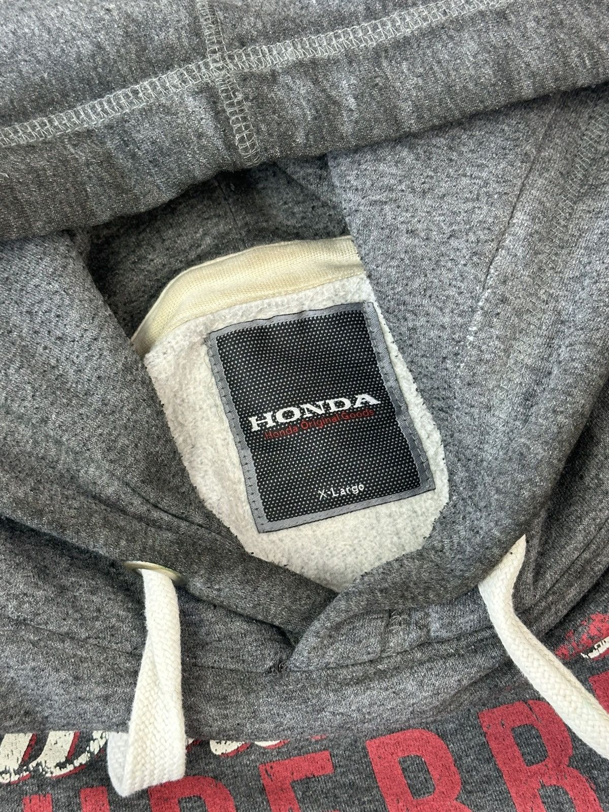 Honda Vintage Honda Superbike Distressed Grey Hoodie Size US XL / EU 56 / 4 - 8 Thumbnail
