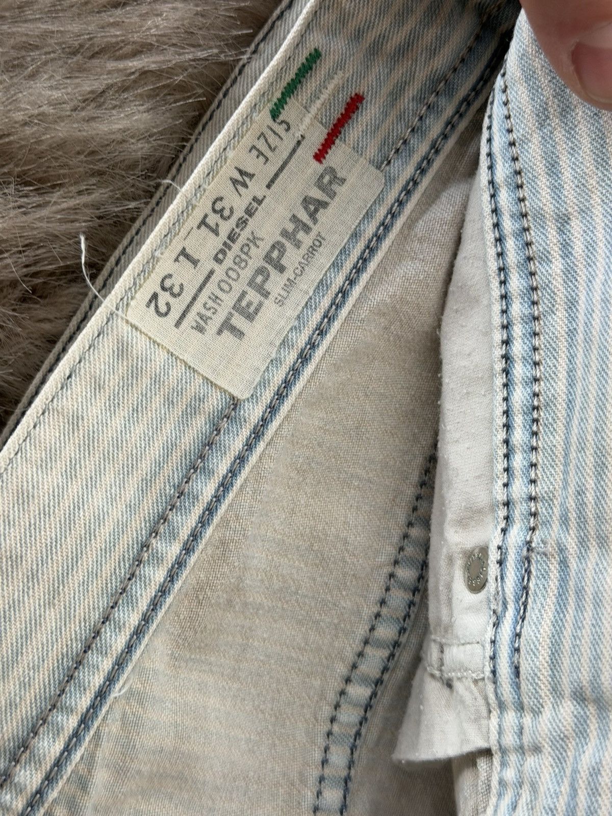 Diesel Diesel Tepphar Slim Fit Jeans – W31 L Size US 31 - 2 Thumbnail