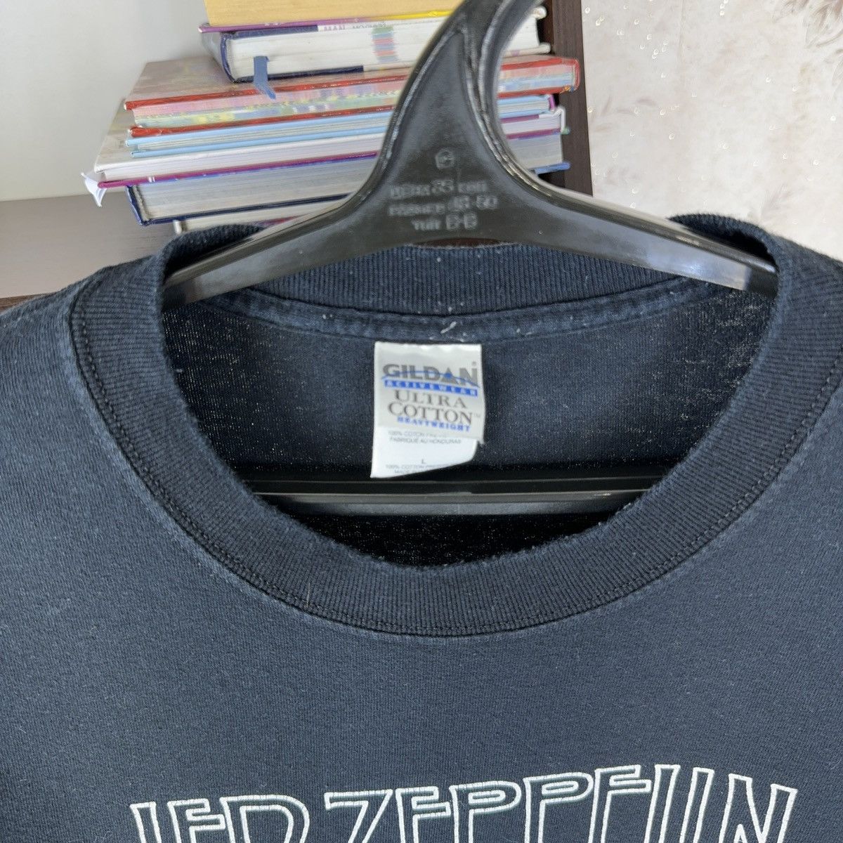 Band Tees × Vintage Vintage Led Zeppelin T shirt 2000 Streetwear Black Rock L Size US L / EU 52-54 / 3 - 8 Thumbnail