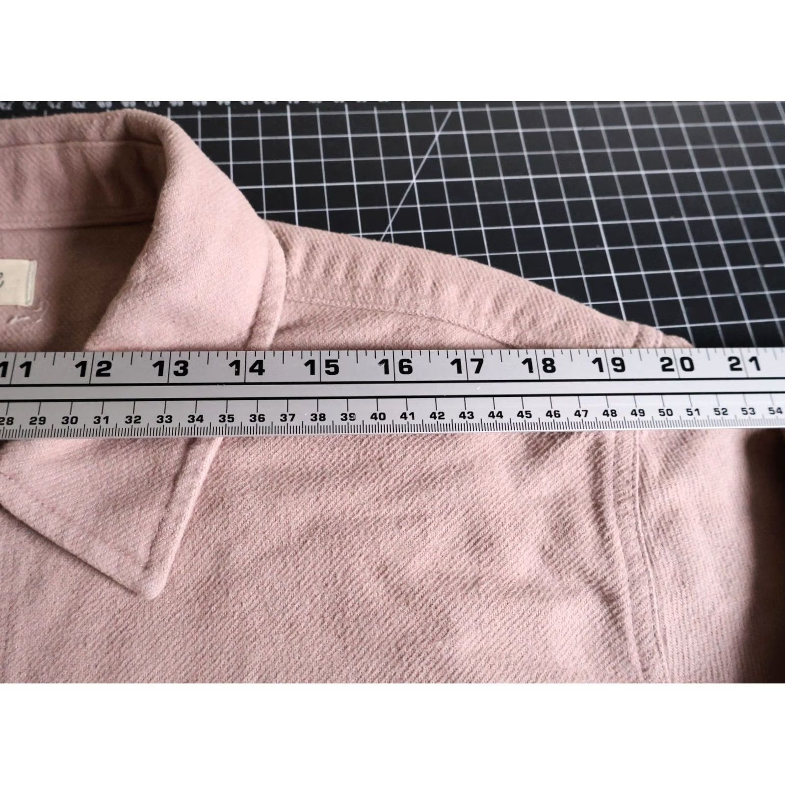 Madewell Madewell Boxy Shirt Jacket Mens Large Dusty Pink Heavyweight Shacket ND716 Shirt Jacket Size US L / EU 52-54 / 3 - 6 Thumbnail