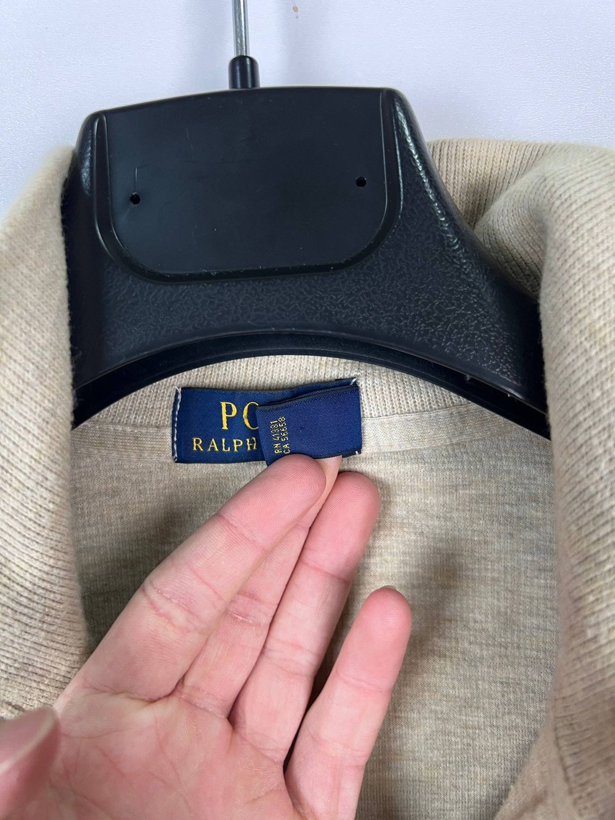 Polo Ralph Lauren Polo Ralph Lauren luxury 1/3 zip sweatshirt size S Size US S / EU 44-46 / 1 - 4 Thumbnail