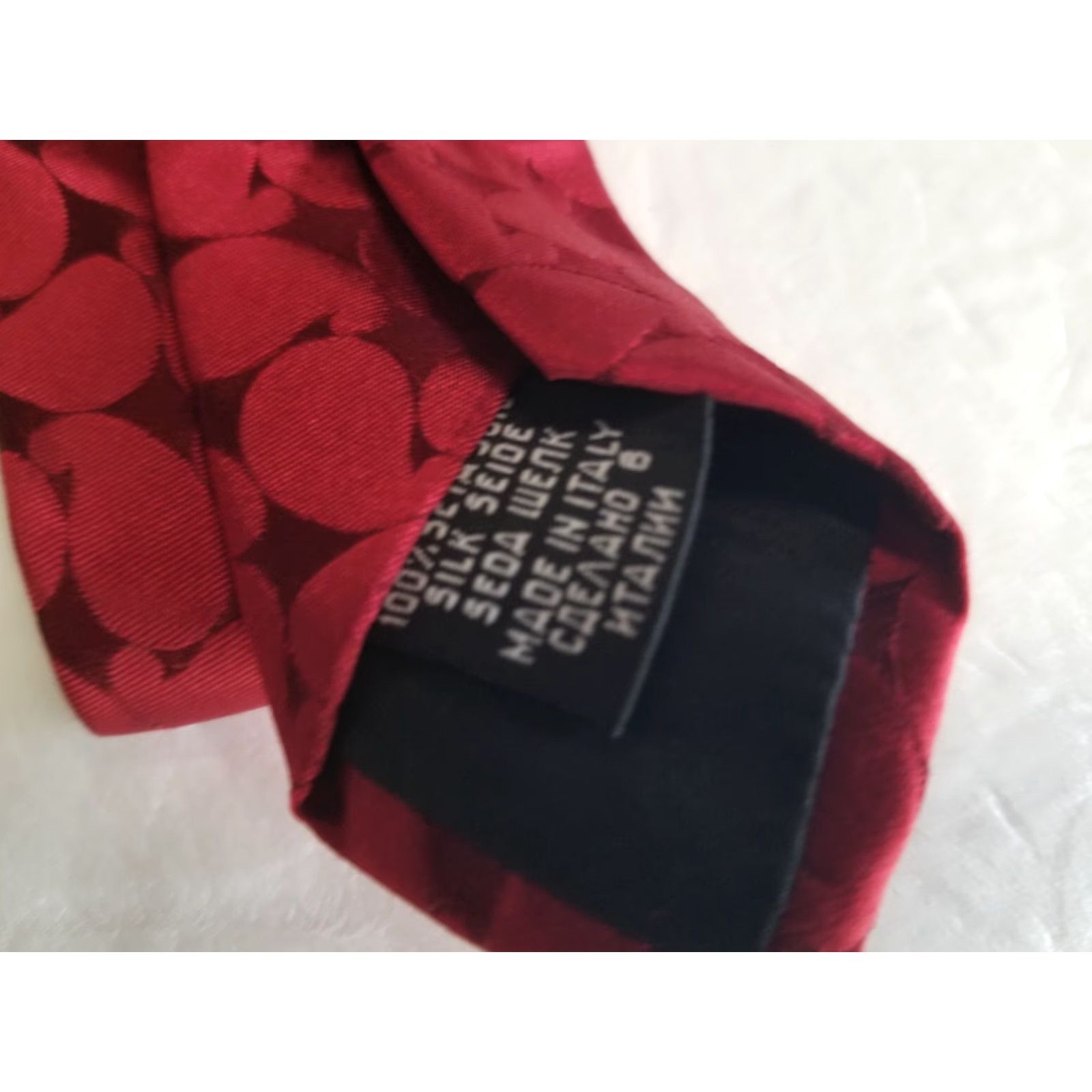 Hugo Boss HUGO BOSS Tie 58" 100% Silk Necktie Multicolor Geometric 3 Piece Set Made in Italy Mens Size ONE SIZE - 7 Thumbnail