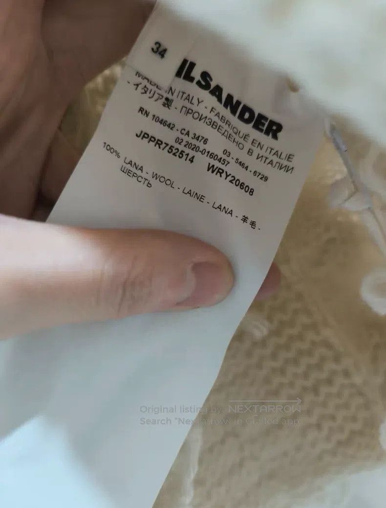 Jil Sander Jil Sander size 34 Cable Knit High Neck Ribbed Short Sweate Size S / US 4 / IT 40 - 4 Thumbnail
