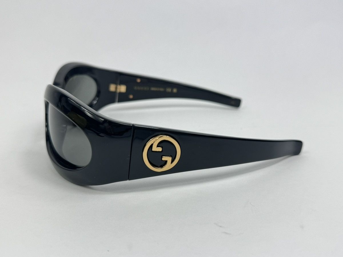 Gucci GUCCI LOGO SQAURE TINTED SUNGLASSES Size ONE SIZE - 4 Thumbnail