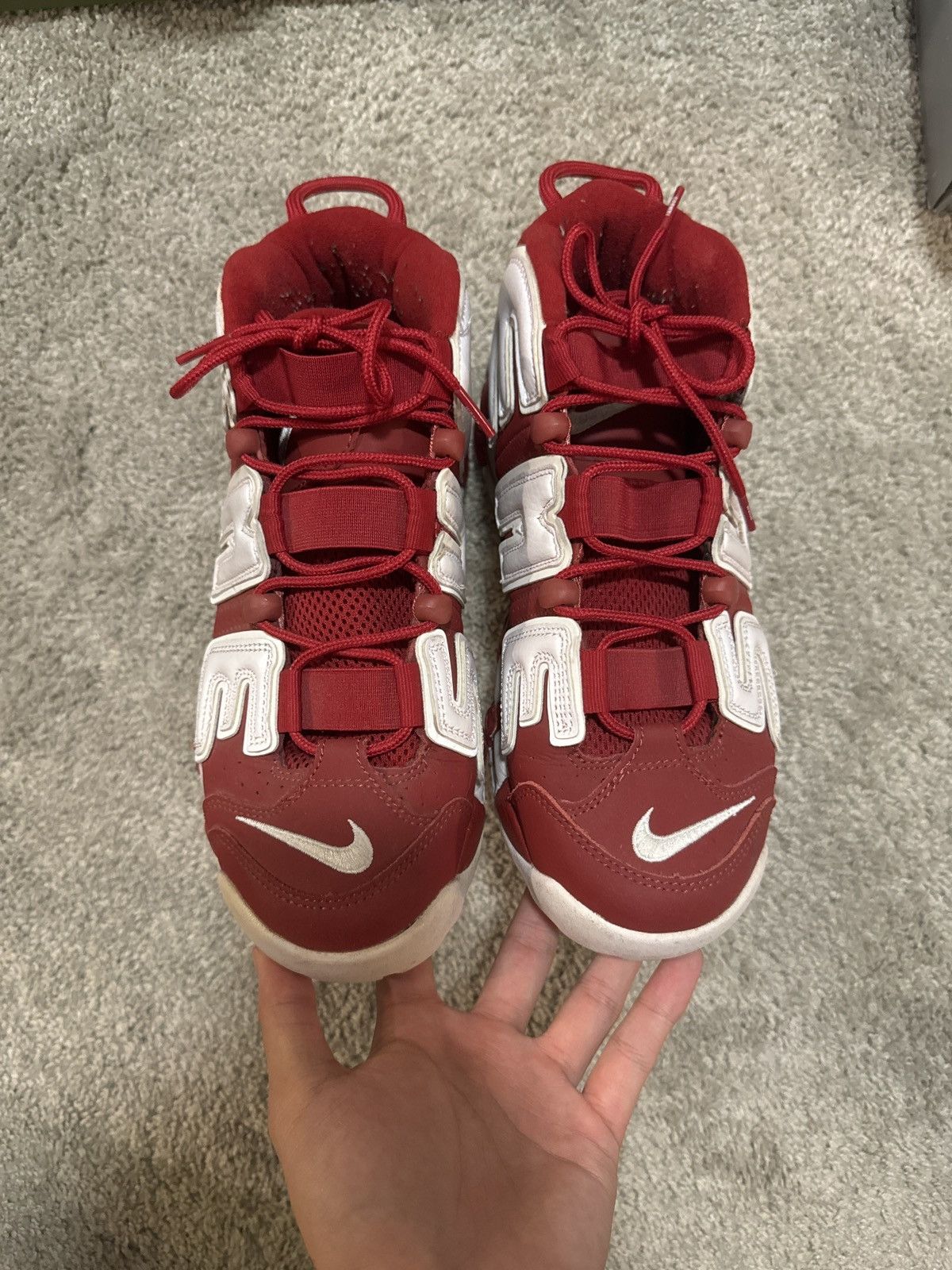 Nike × Supreme Supreme Nike Air More Uptempo Size US 9 / EU 42 - 3 Thumbnail