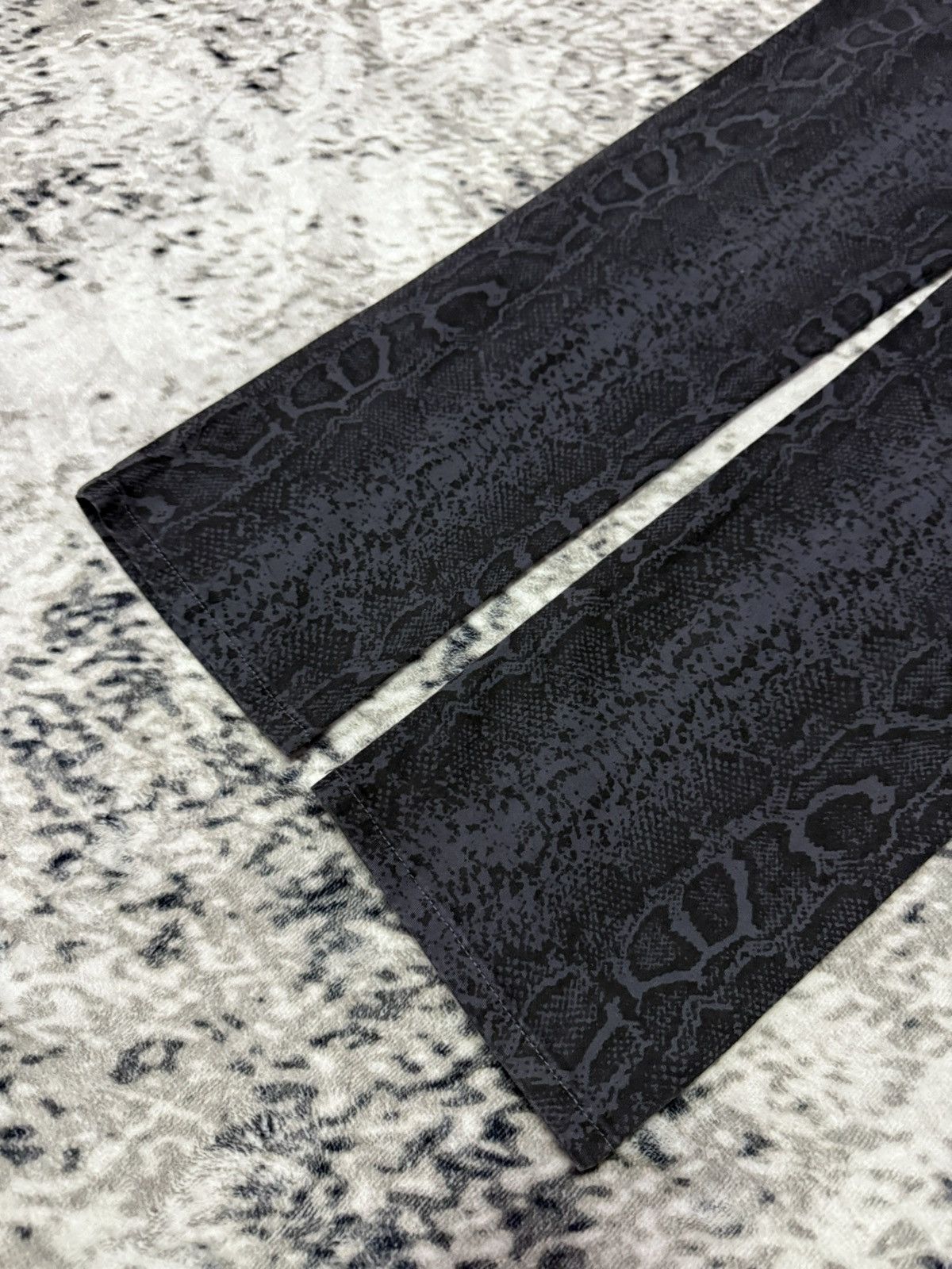 Japanese Brand NYDJ Snake Skin Slim Stretch Jeans Size 30" / US 8 / IT 44 - 11 Thumbnail