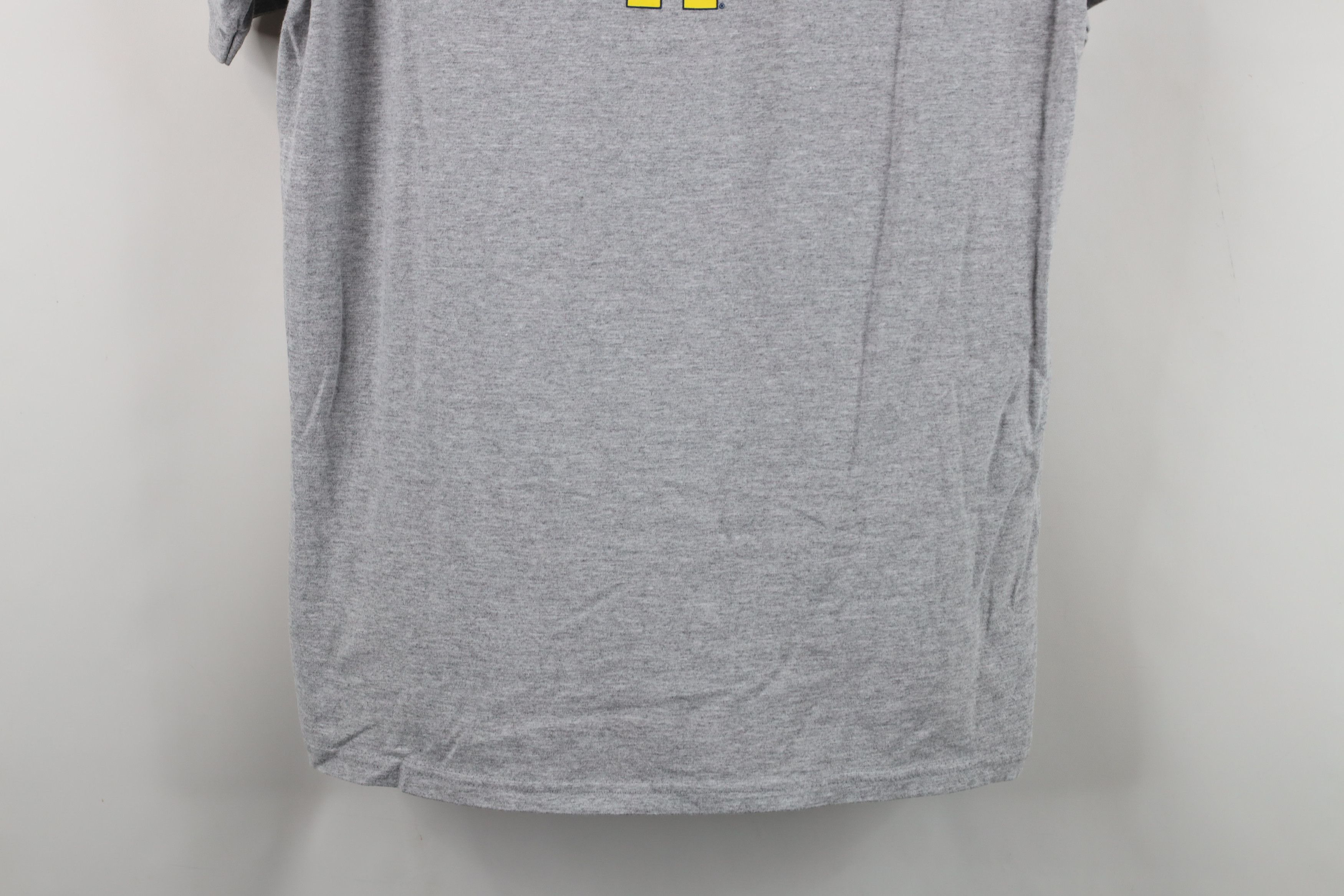 Adidas Adidas University of Michigan Soccer T-Shirt Heather Gray Size US L / EU 52-54 / 3 - 3 Thumbnail