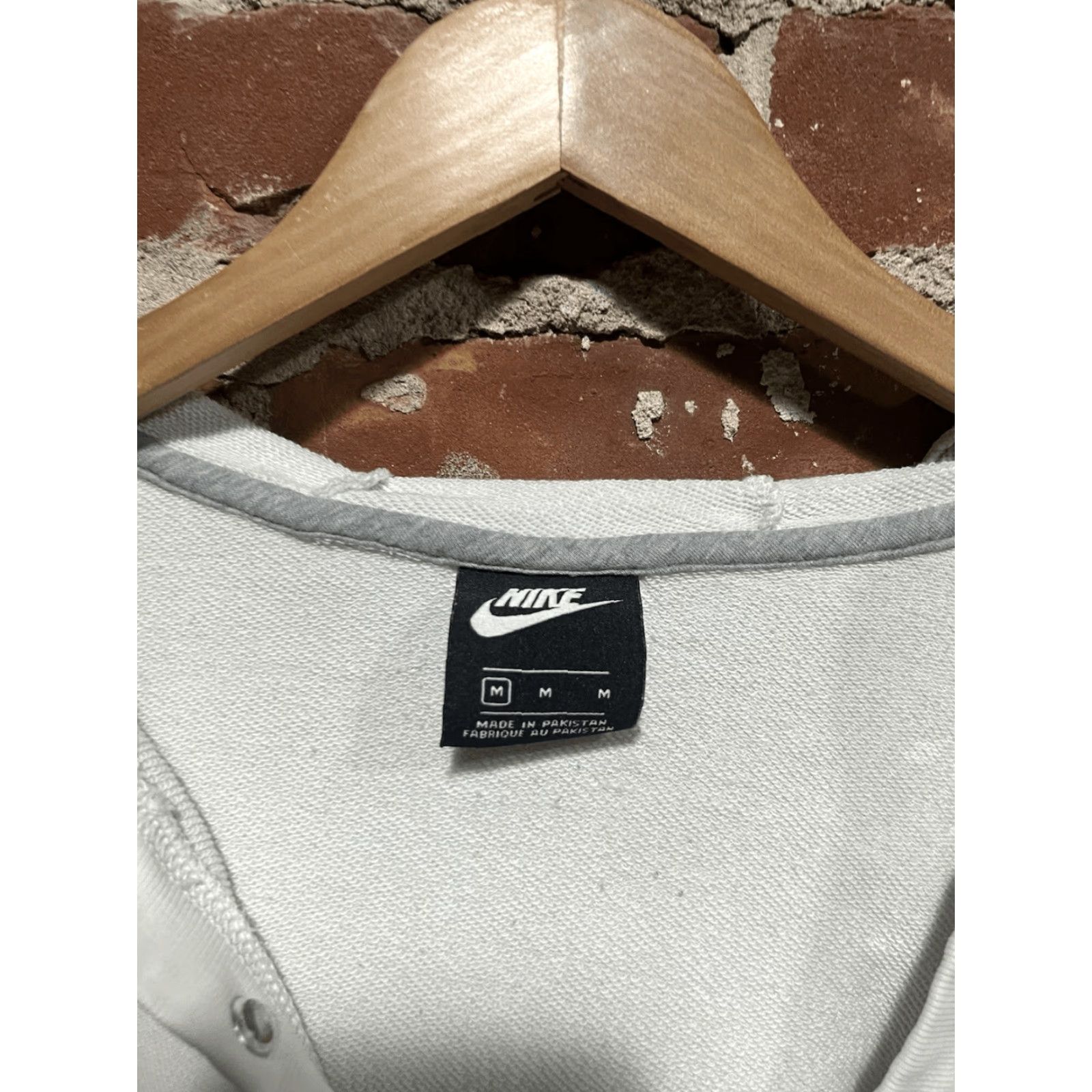 Nike Nike Sportswear Womens Sweatshirt Pullover Hooded White M Medium White Size M / US 6-8 / IT 42-44 - 3 Thumbnail