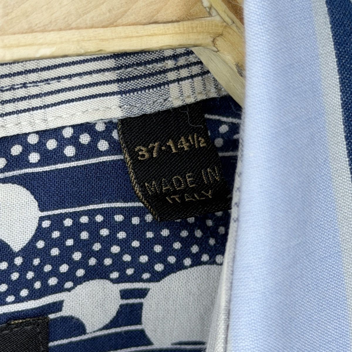 Burberry Burberry Runaway Patchowrk Button Up Shirt Blue Print Size US S / EU 44-46 / 1 - 12 Thumbnail