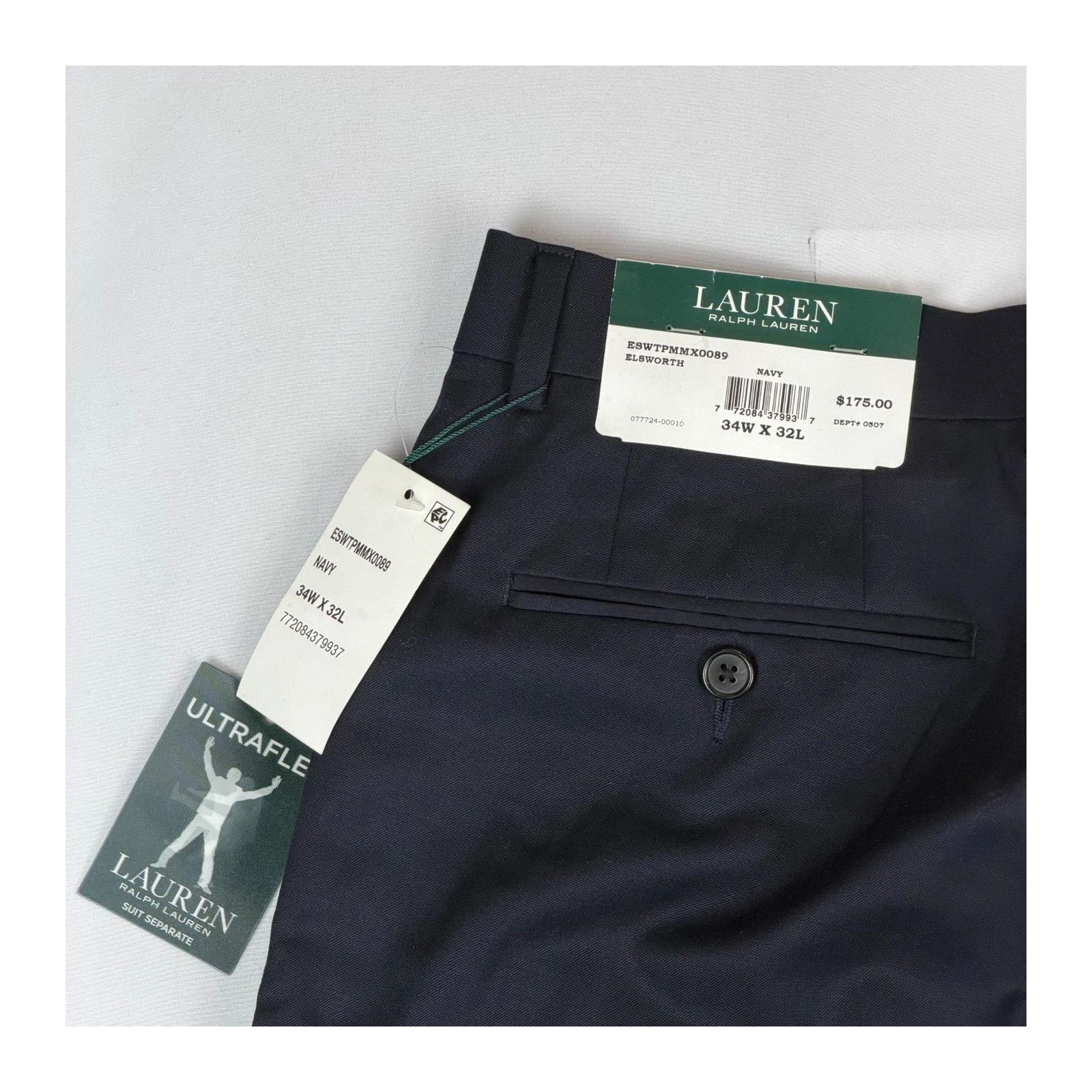 Lauren Ralph Lauren Lauren Ralph Lauren Ultraflex NWT Dress Pants Trousers (Blac Size US 34 / EU 50 - 9 Thumbnail