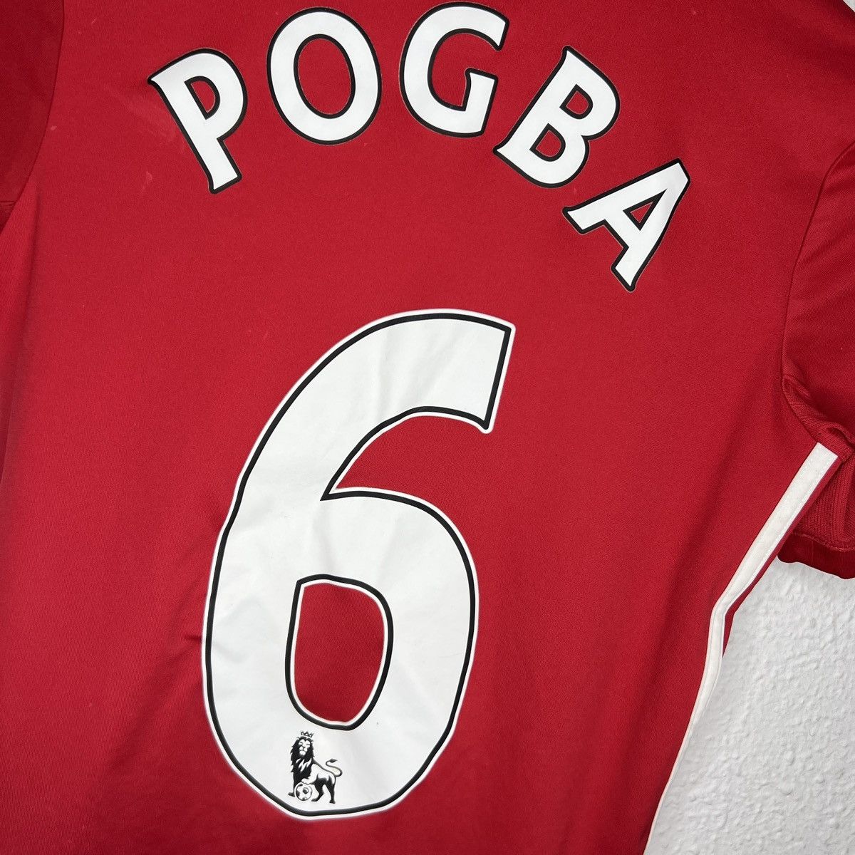 Nike Nike Manchester United Pogba 6 Home Kit Jersey Tshirt Red Size US XS / EU 42 / 0 - 8 Thumbnail