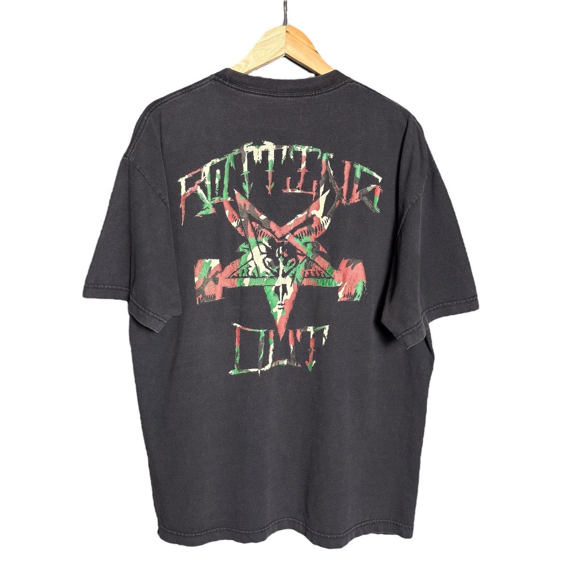 Band Tees × Vintage Rotting Out Hardcore Punk Band Tee Y2K Size US XL / EU 56 / 4 - 1 Thumbnail